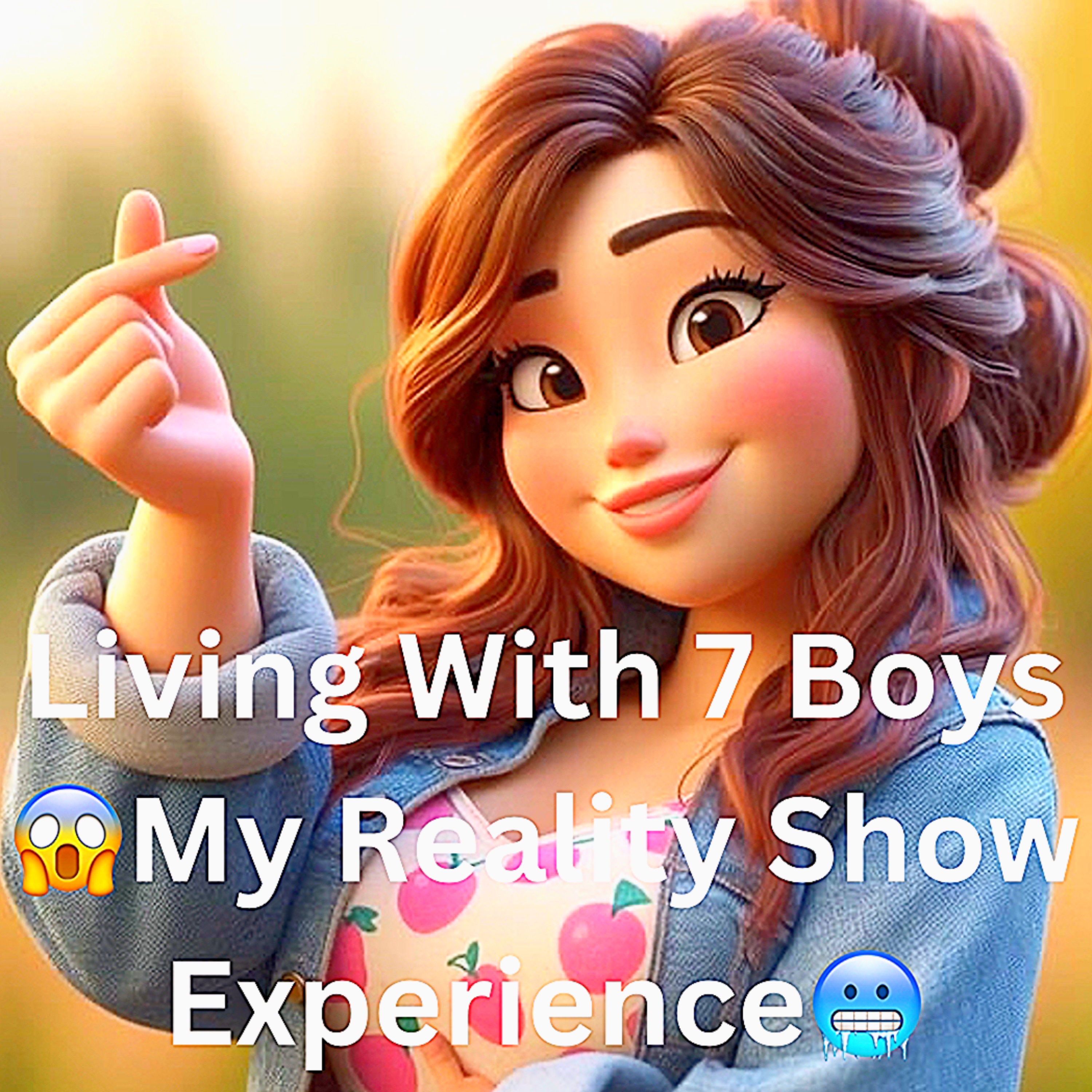 cover art for Living With 7 Boys 😱My Reality Show Experience🥶