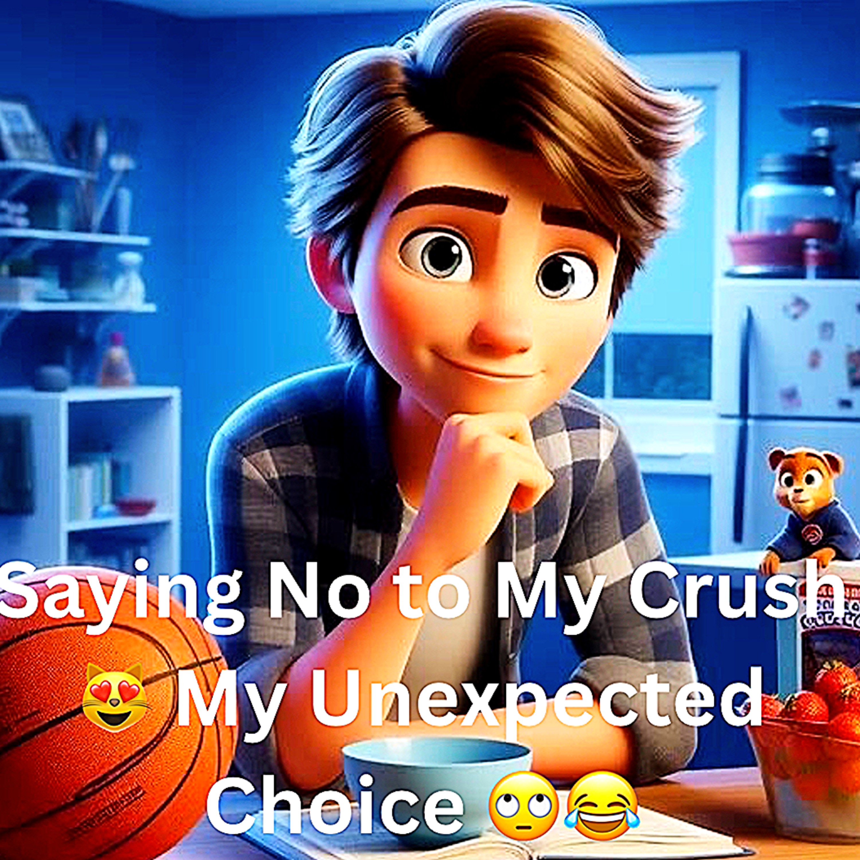 cover art for Saying No to My Crush 😻 My Unexpected Choice 🙄😂