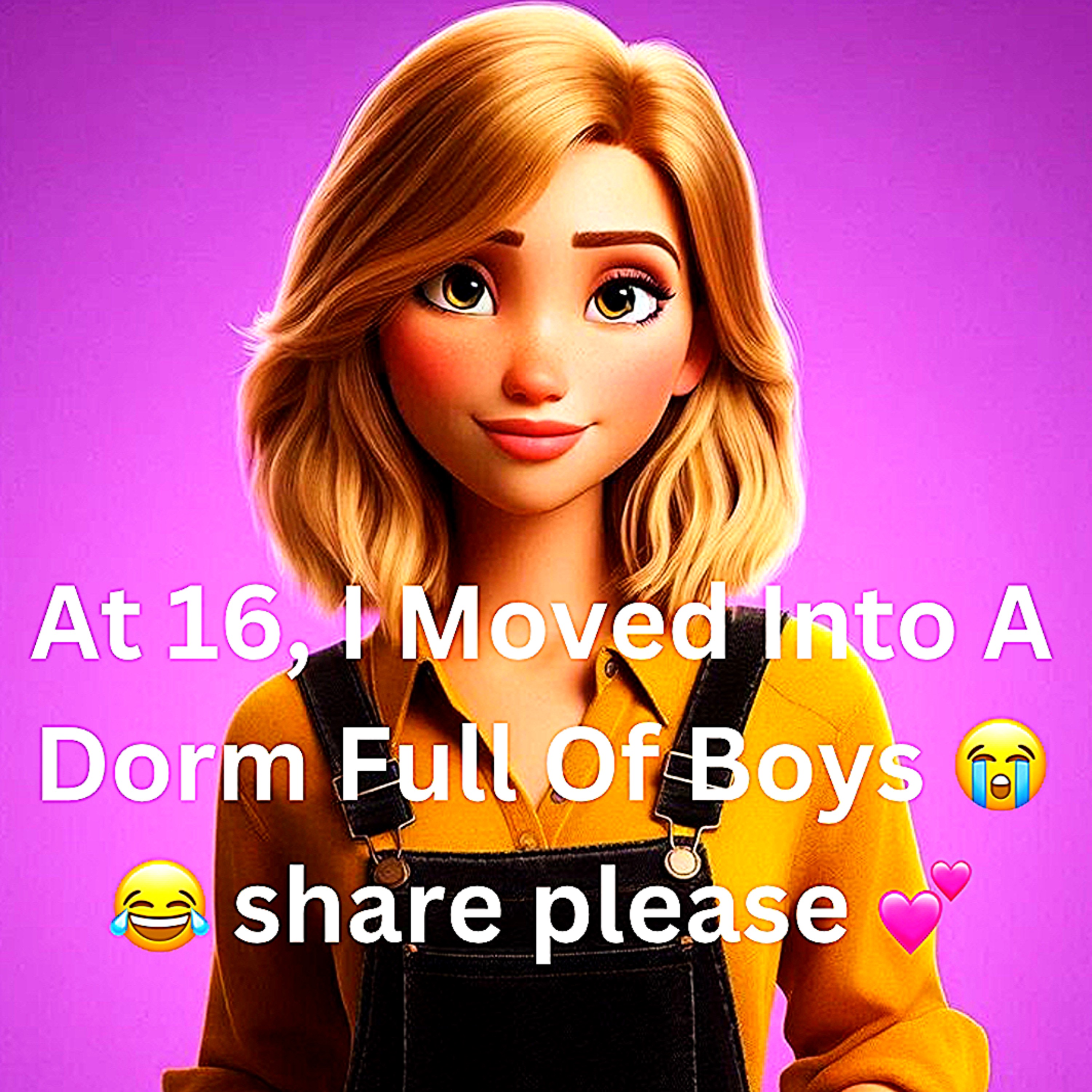 At 16, I Moved Into A Dorm Full Of Boys 😭😂 share please 💕