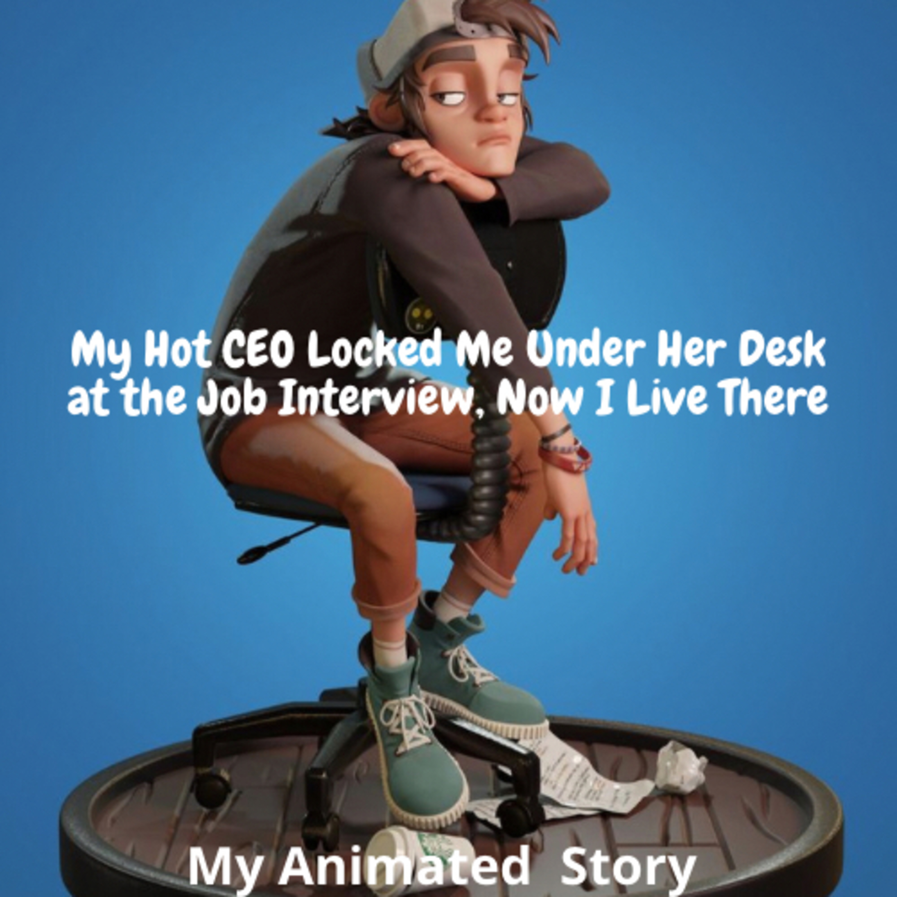 My Hot CEO Locked Me Under Her Desk at the Job Interview, Now I Live There | My Animated Story
