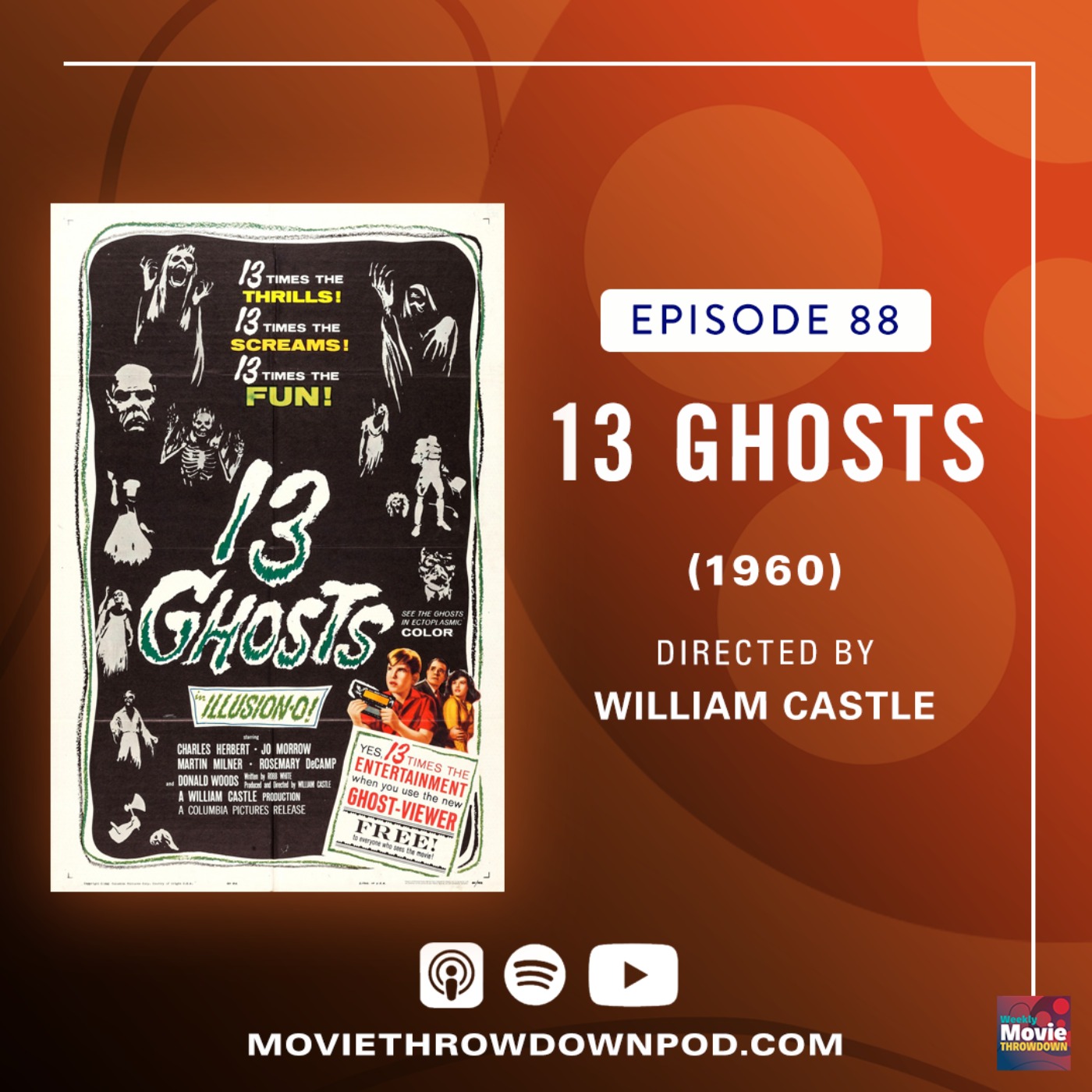 13 Ghosts (1960): William Castle's Haunted House Classic . . . in Illusion-O! episode artwork