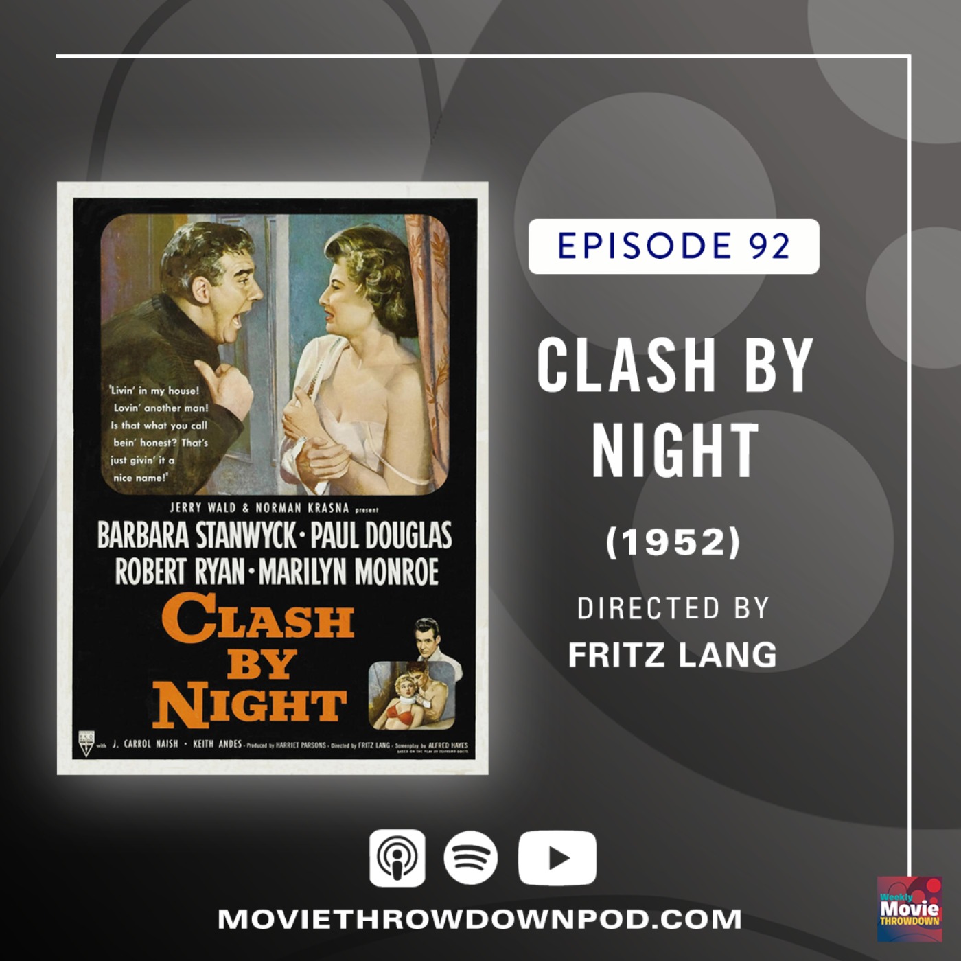 Clash By Night (1952): Stanwyck and Ryan, Steamy and Scandalous On Screen episode artwork
