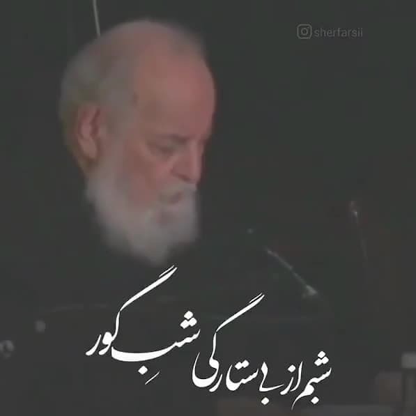 شبم از بی ستارگی شب گور