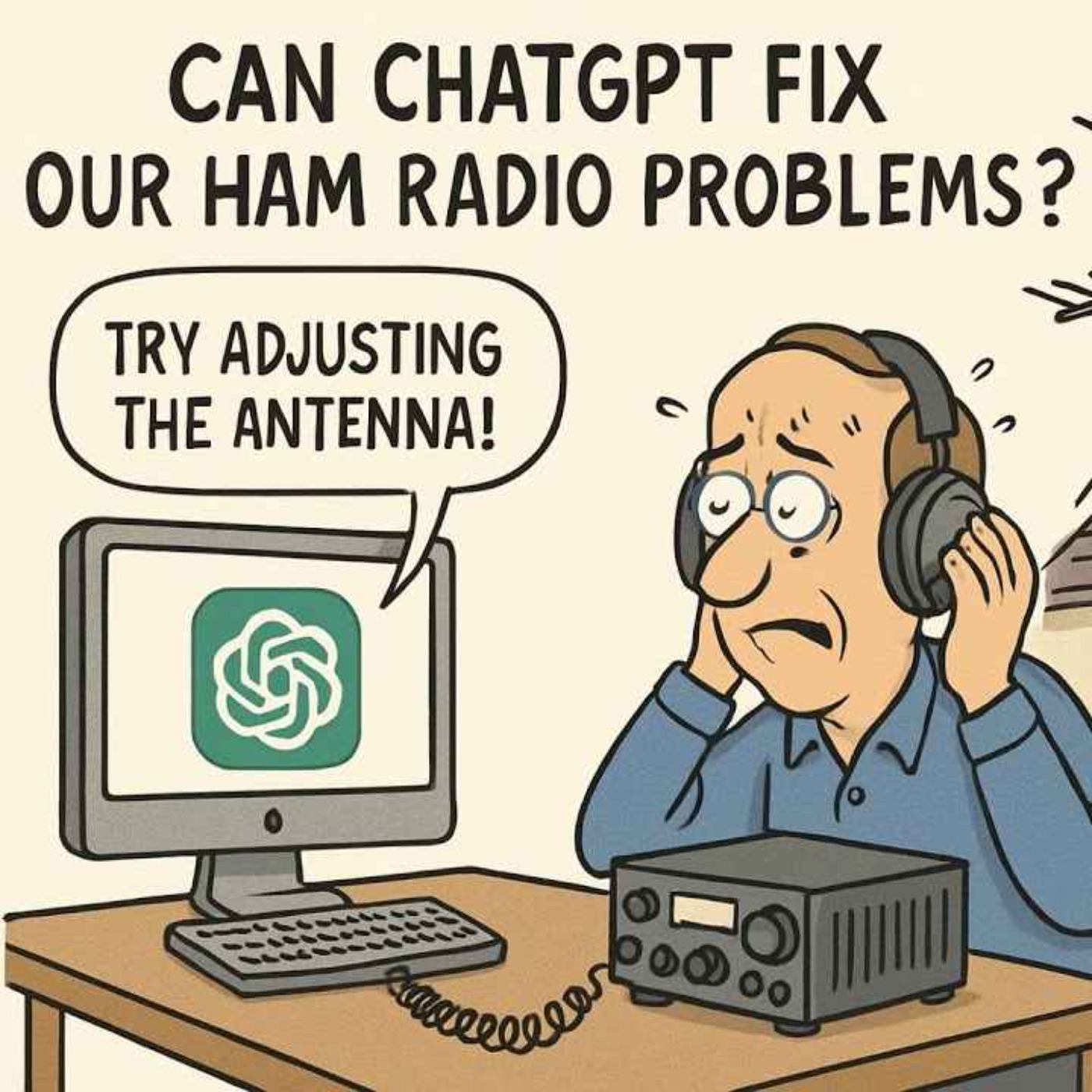 Can ChatGPT fix our Ham Radio Problems episode artwork