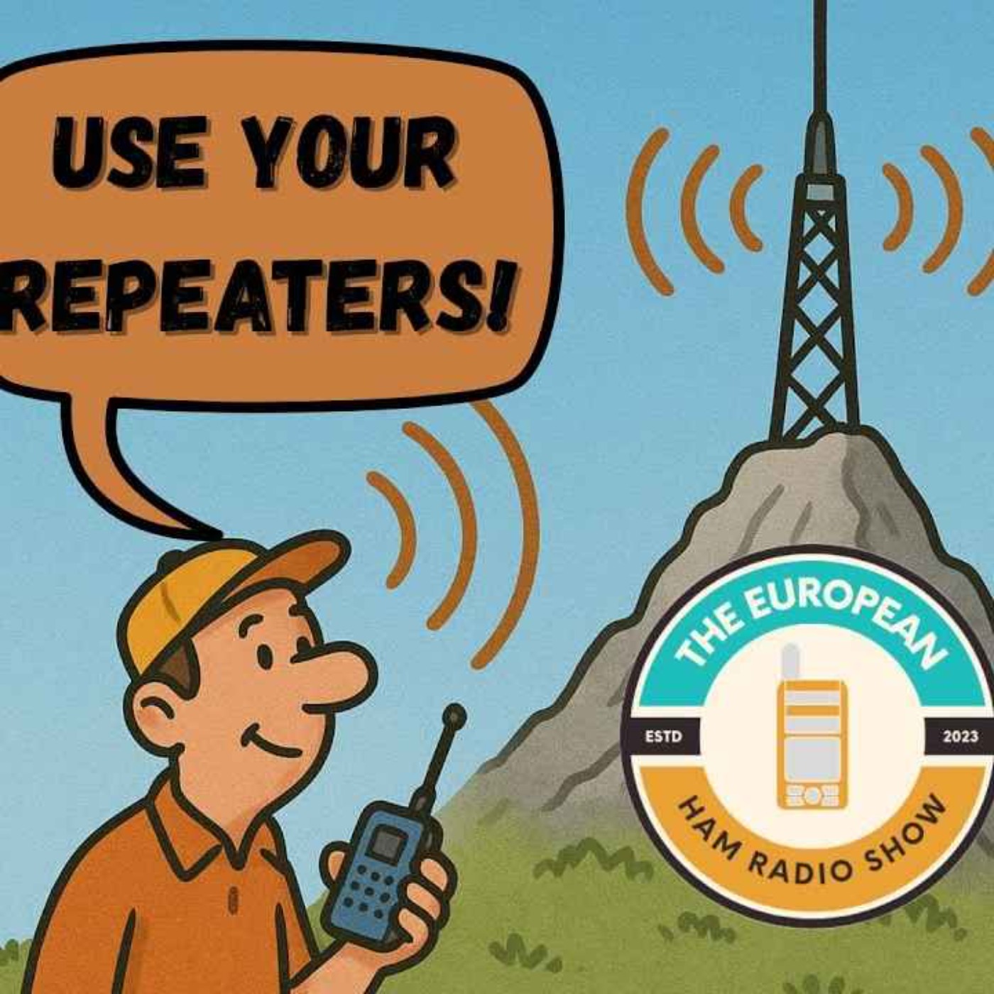 Why aren't people using repeaters? With Dave EI5IMB from Irish Ham Radio episode artwork