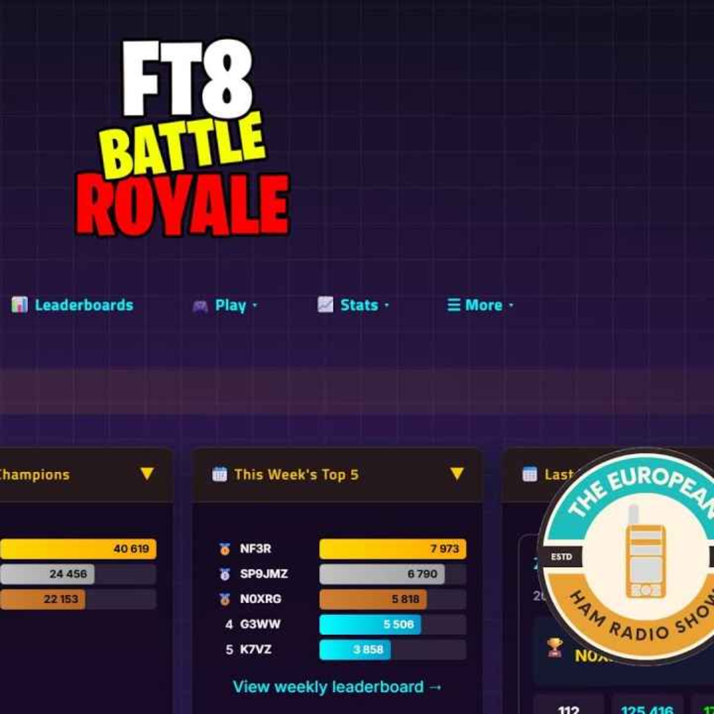 Let's talk FT8 Battle Royale - With Sean W9FFF