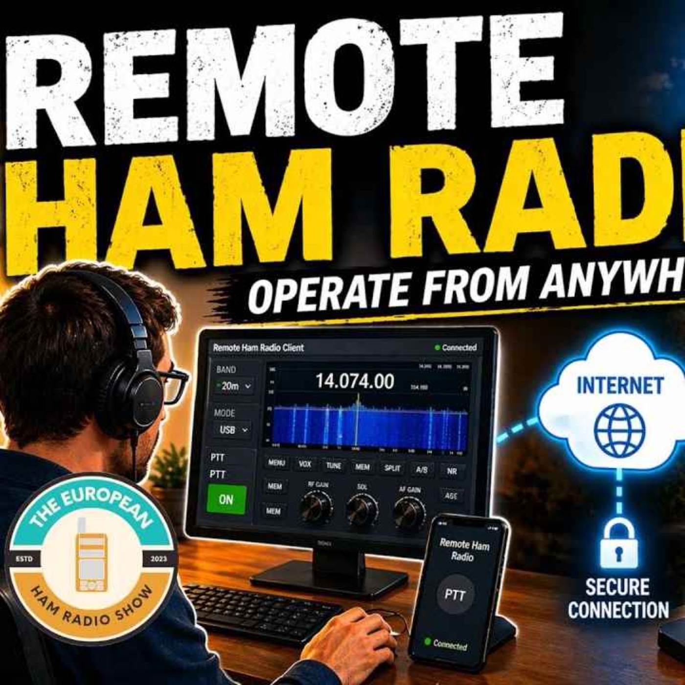 How to get started with Remote Ham Radio - With Petter, LA2PIA episode artwork