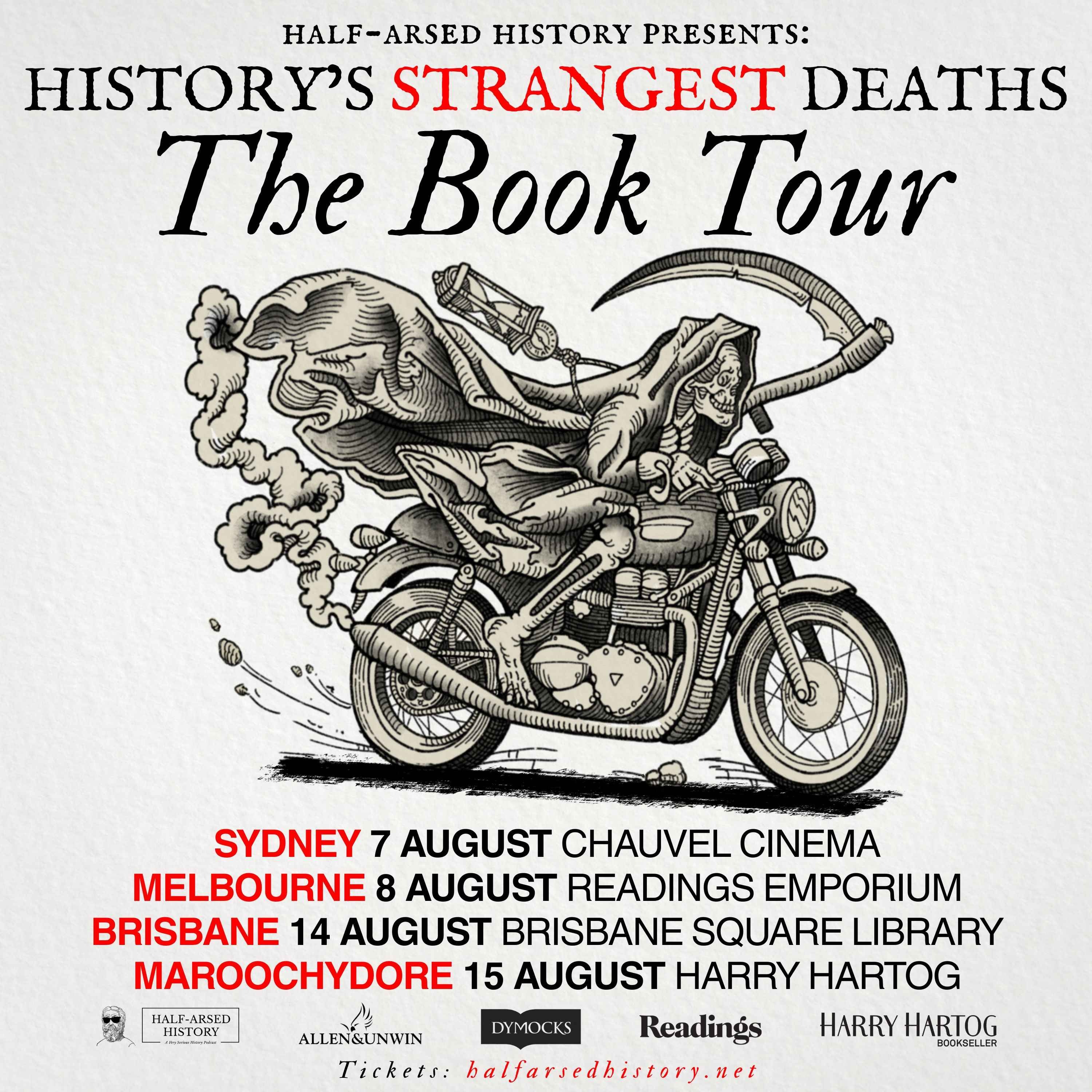Episode 376: The Book Tour 2025 - LIVE in Maroochydore