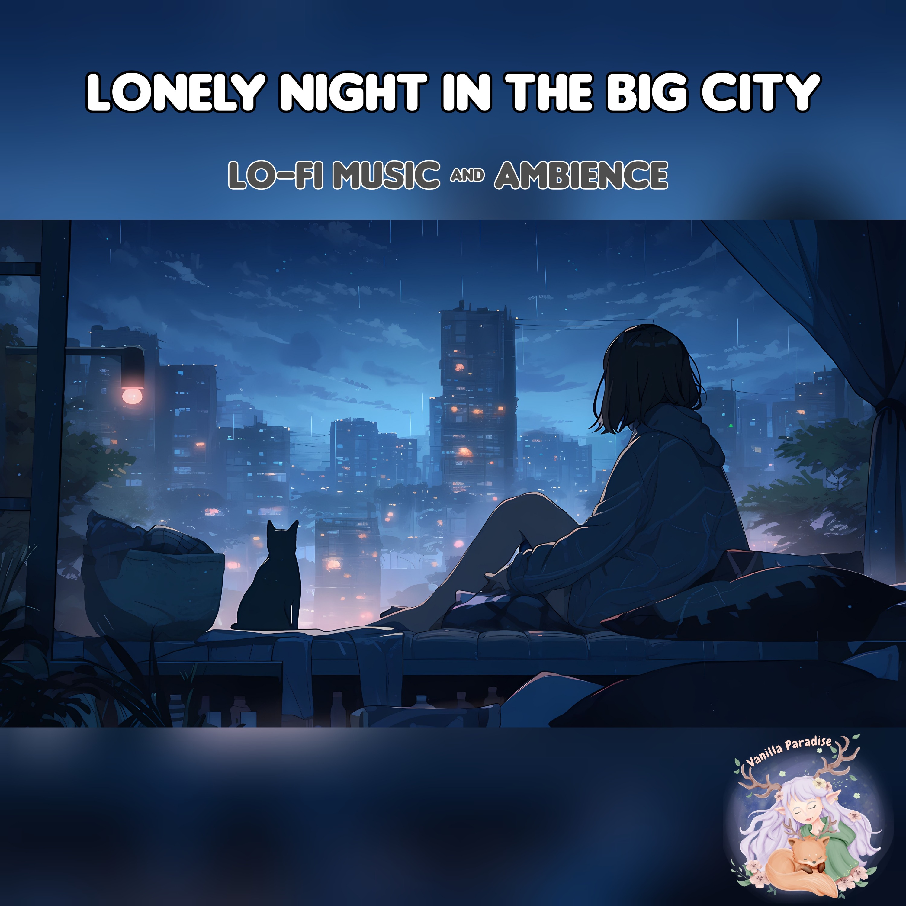 🎧[Play list] Lonely night in the big city🌃 Lo-fi music & ambience