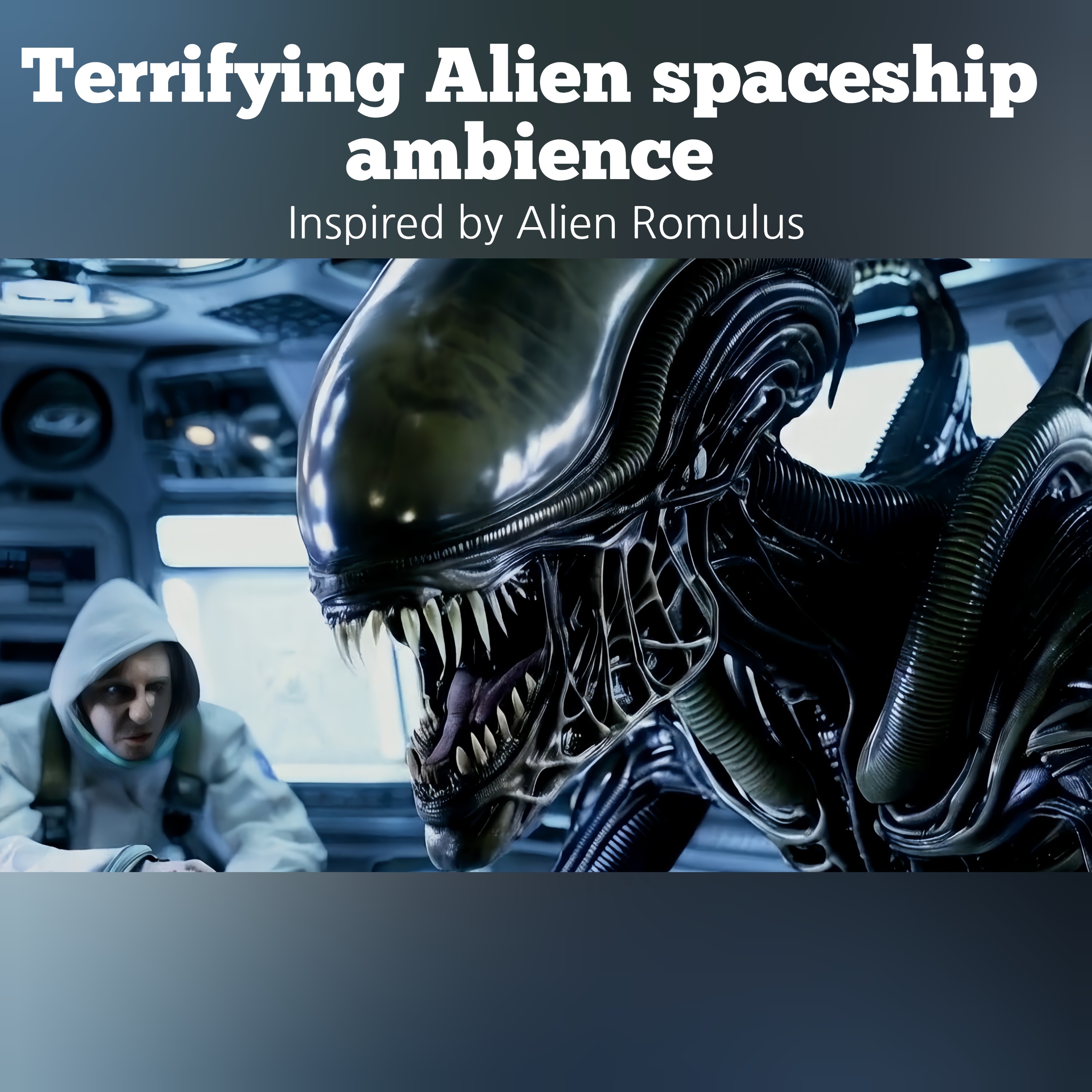 🎧 Experiment Gone Wrong! | Alien on board | Space horror ambience Inspired by Alien Romulus