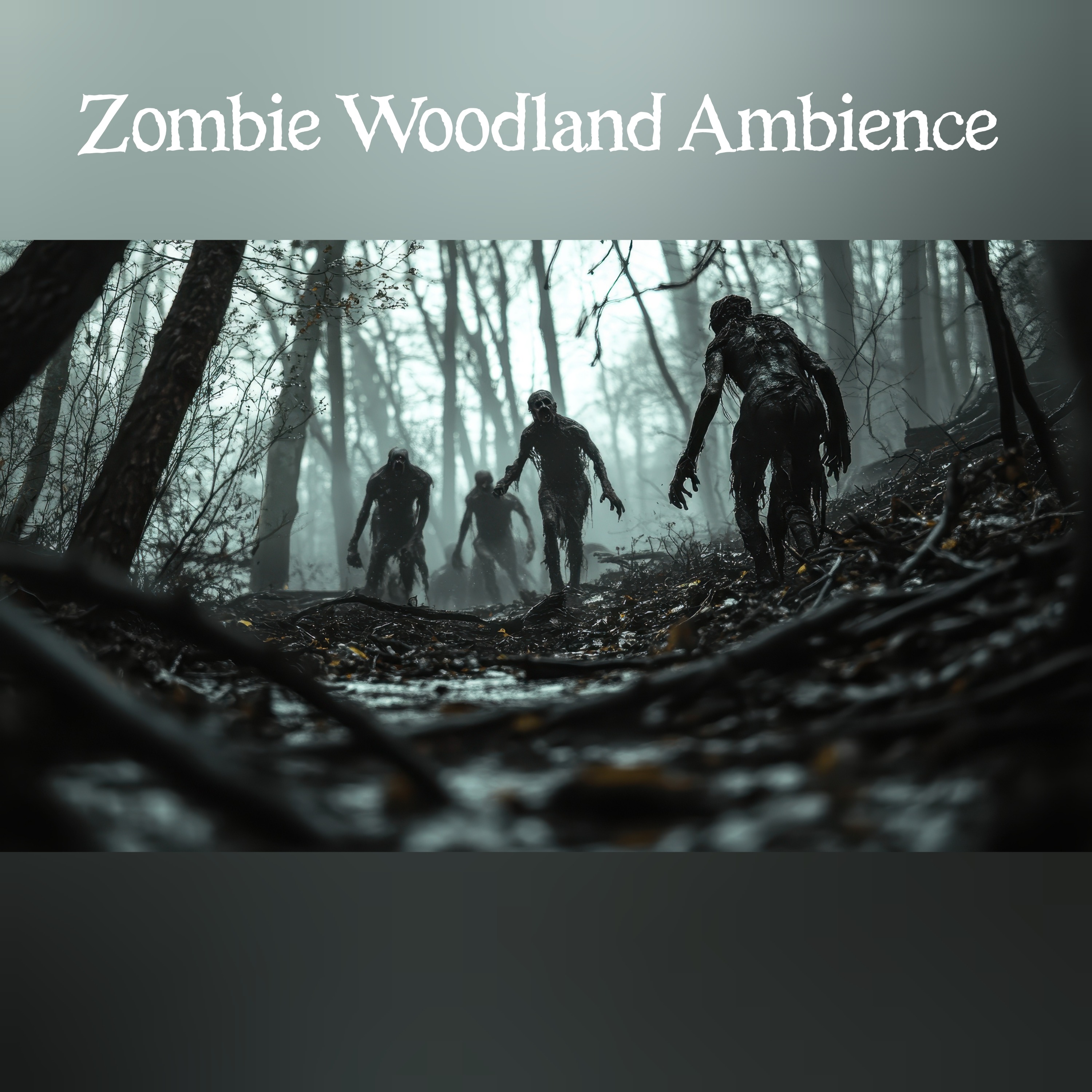 🎧 Cursed Woodland | Zombie Echoes, Rolling Thunder, Forest Groans