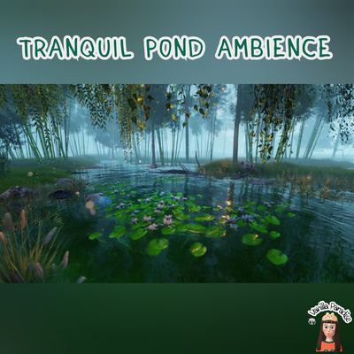 🎧​Tranquil pond ambience for relaxation