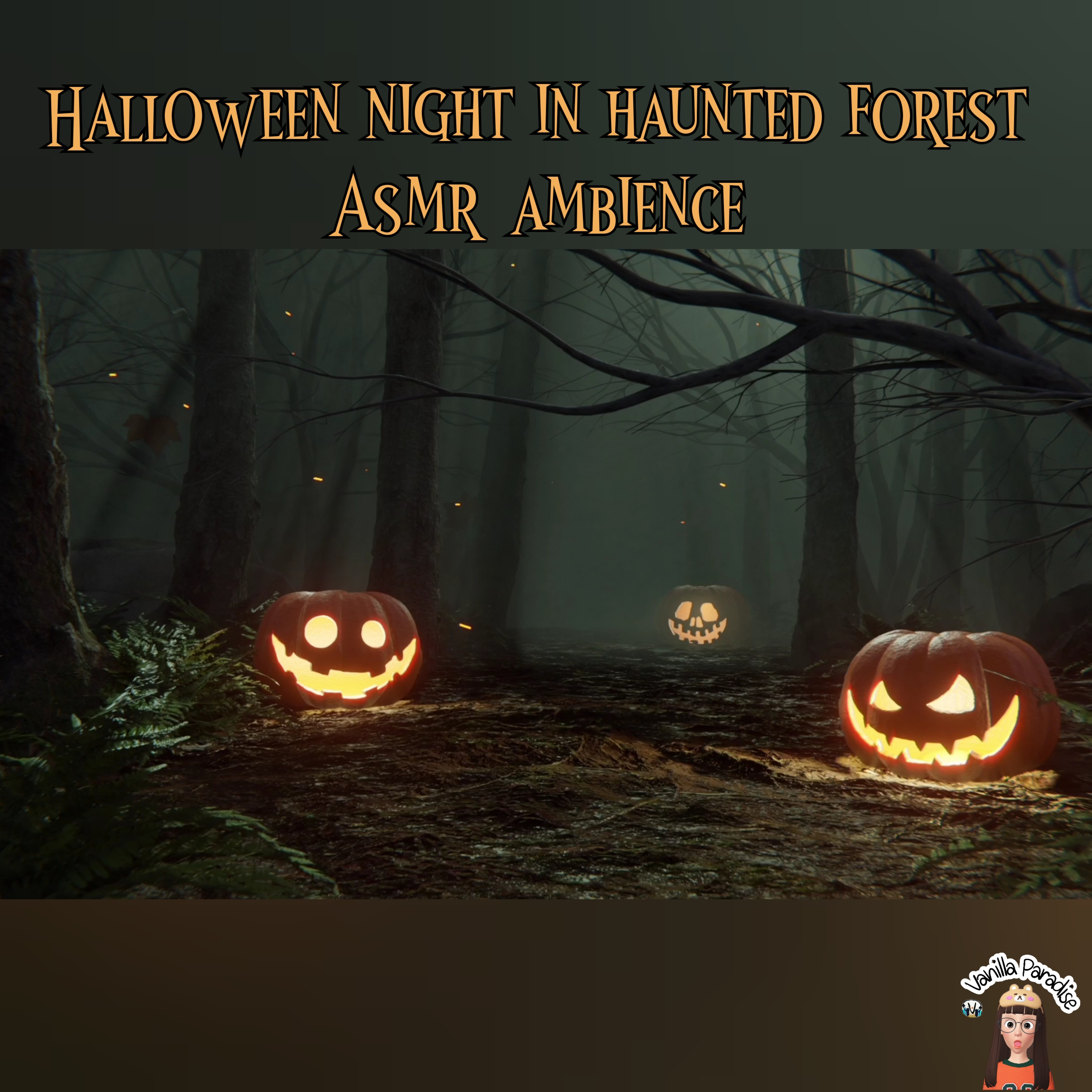 🎧Spooky night forest ambience