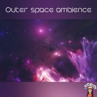 ​🎧Flight through​ purple​ space nebula​ | outer​ space​ ambience​ for relaxation​