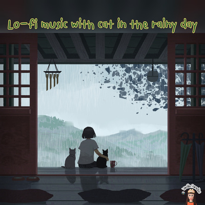 🎧Relaxing​ Lo-fi music with cat in the rainy​ day