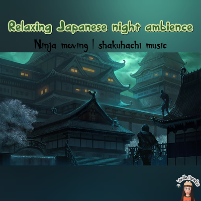 🎧Dreaming Beneath the Ninja's Path 🥷Silent Steps, Soft Melodies | Shakuhachi music