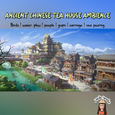 🎧 Ancient Chinese tea house ambience