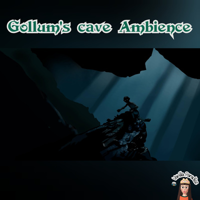 🎧 relaxing gollum's cave ambience | Smeagol at the forbidden pool.