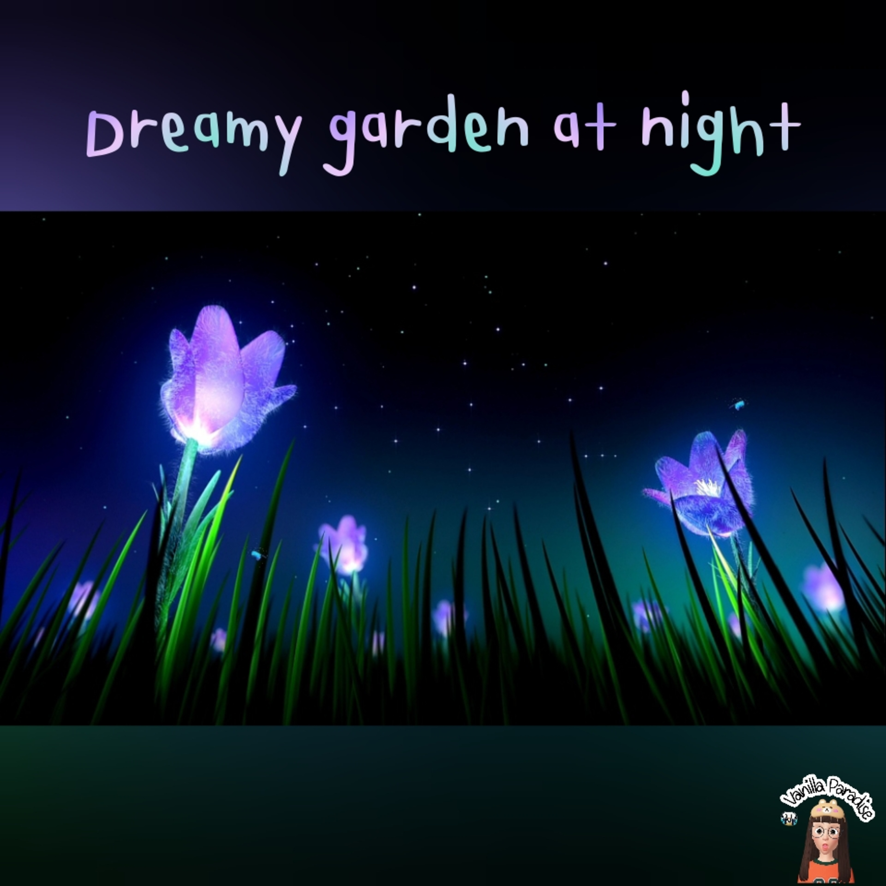 🎧Dreamy garden​ at night บรรยากาศยามค่ำคืนในสวน