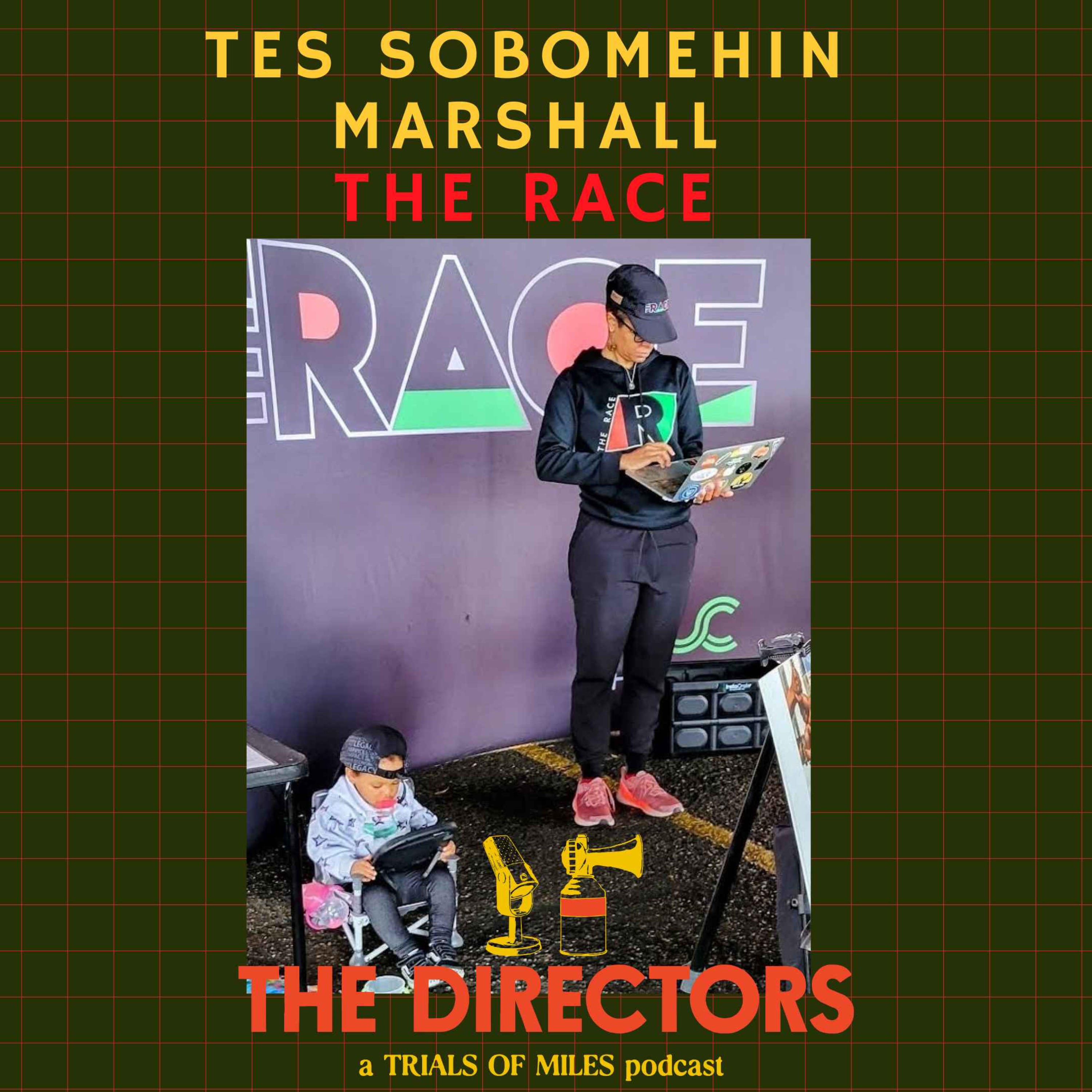 cover art for Tes Sobomehin Marshall: The Race