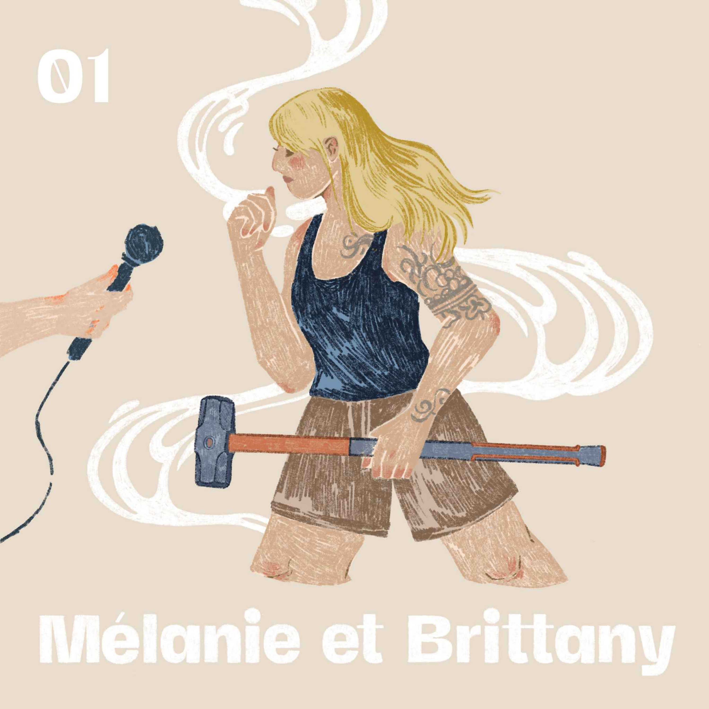 cover art for 🇬🇧 Episode 1 : Melanie and Brittany, stage workers