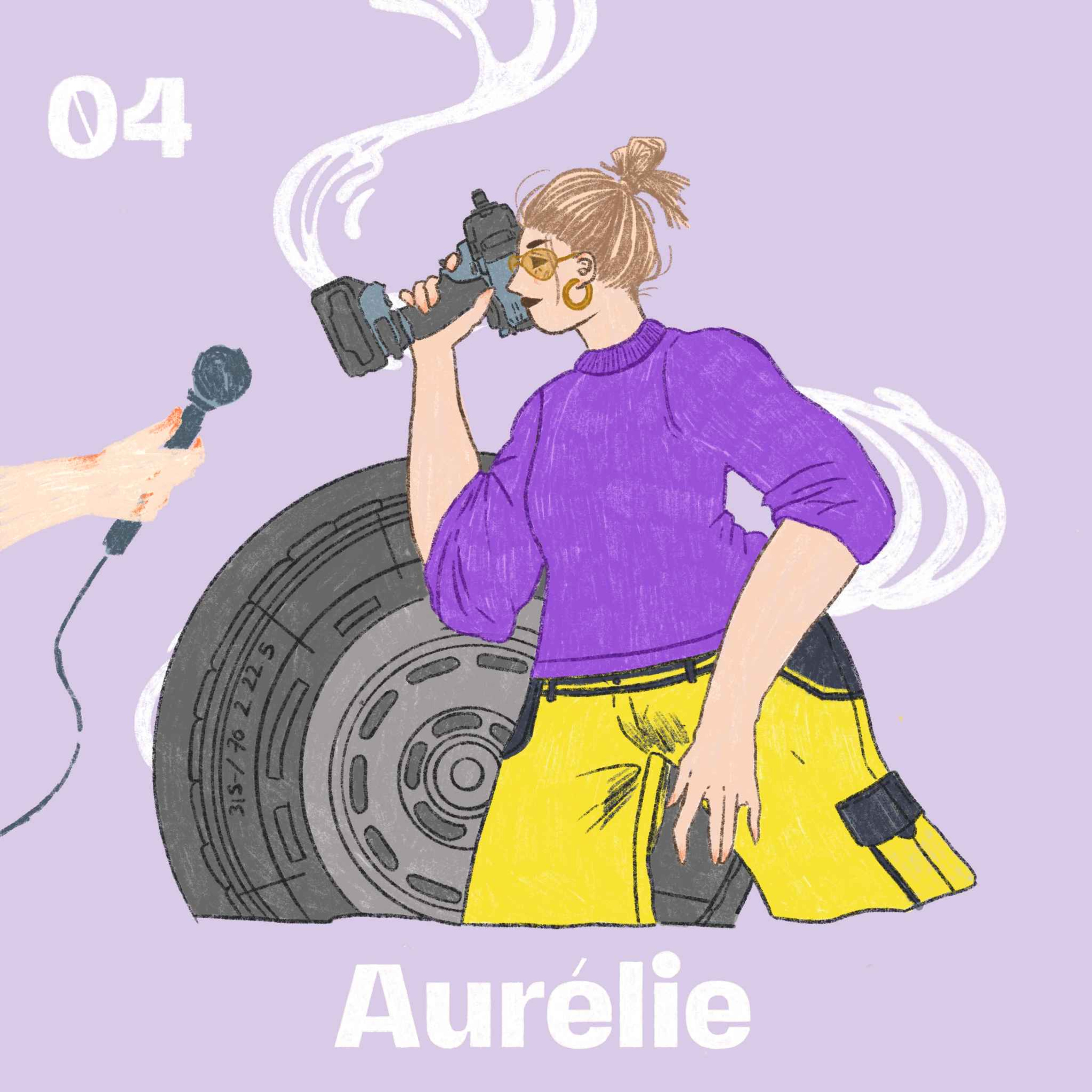 cover art for Épisode 4 : Aurélie, opératrice en maintenance sur des pneumatiques de véhicules industriels