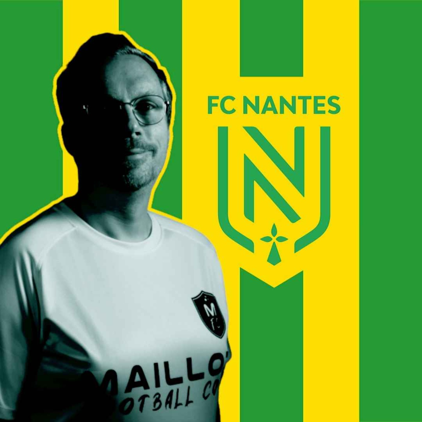 Le maillot du FC Nantes, une bête de course (hippique)