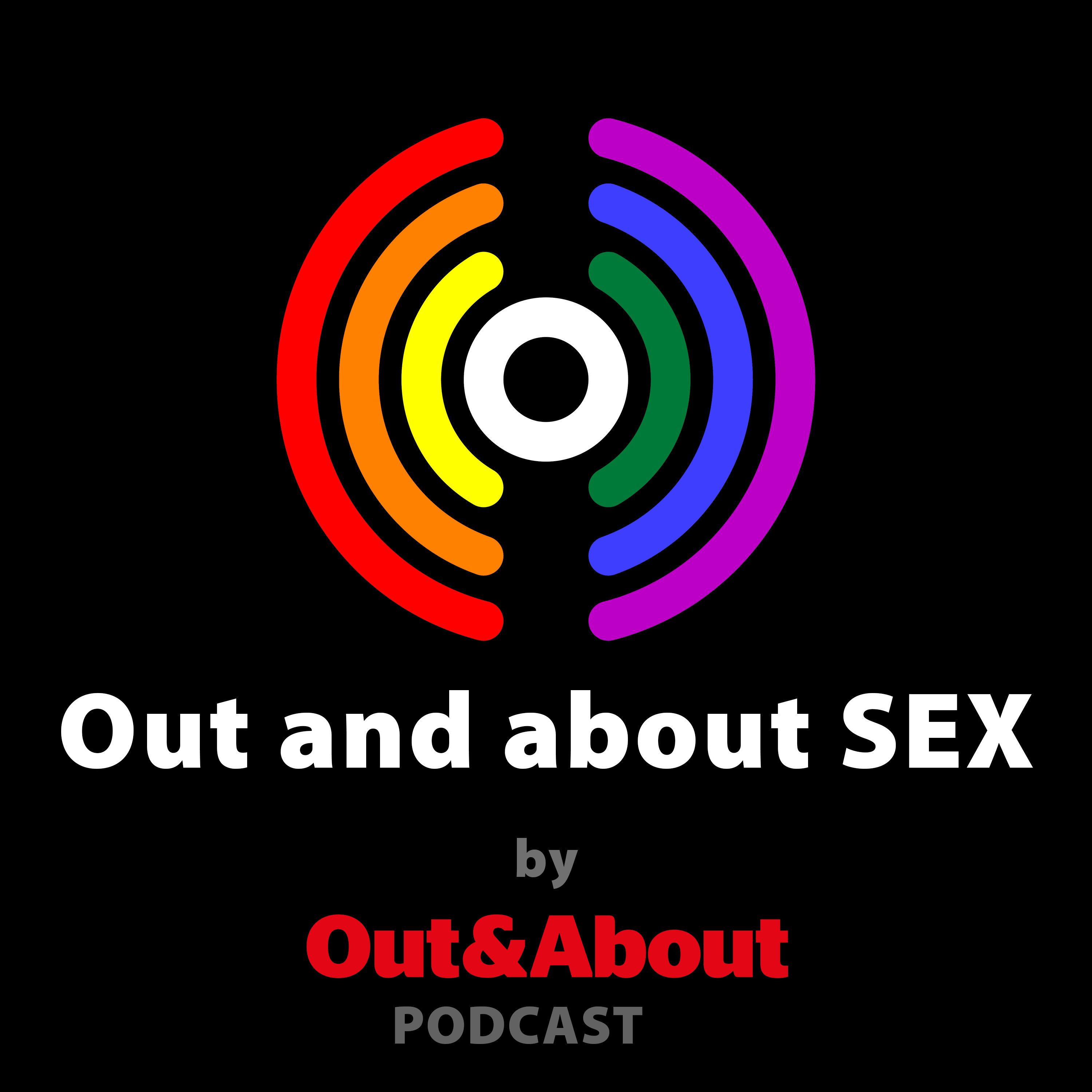 Out and about SEX podcast artwork