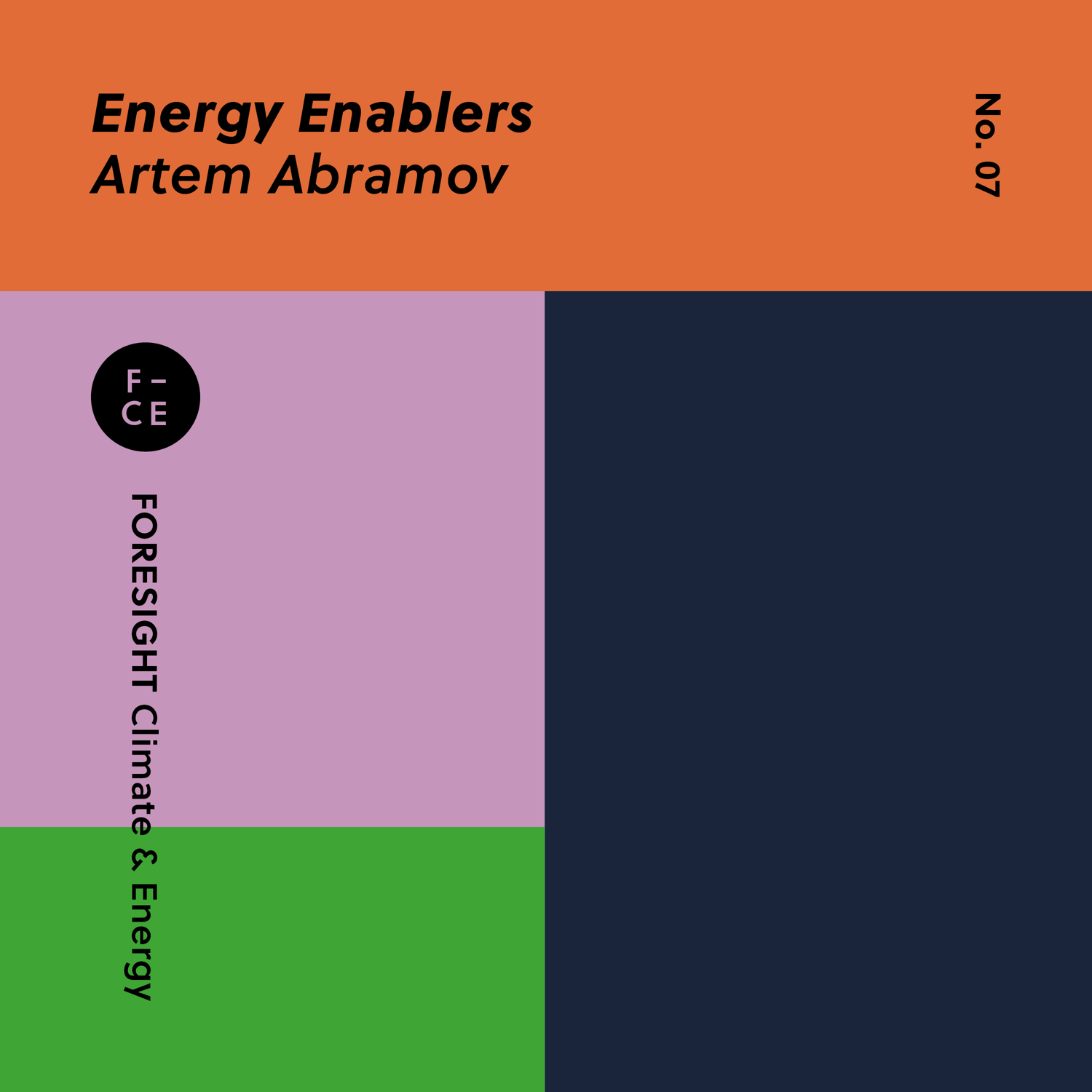 Energy Enablers: The FORESIGHT podcast with those making a difference in the energy transition