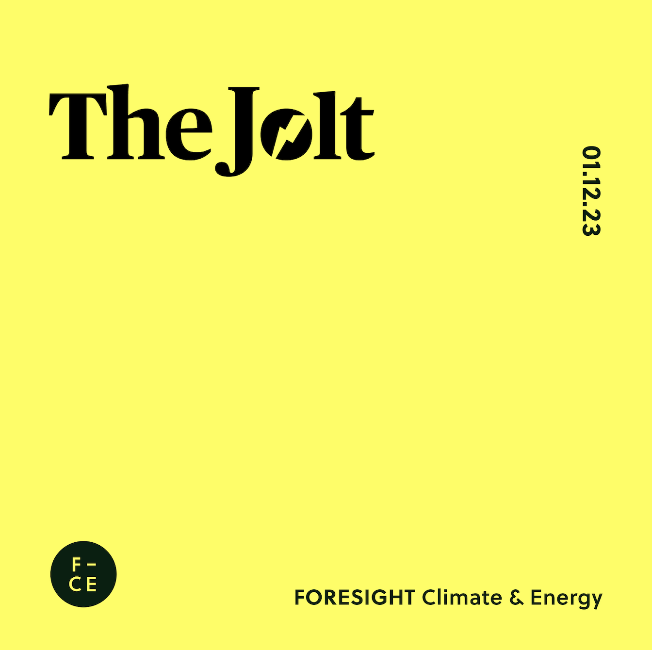 The Jolt:  We’re going daily episode artwork