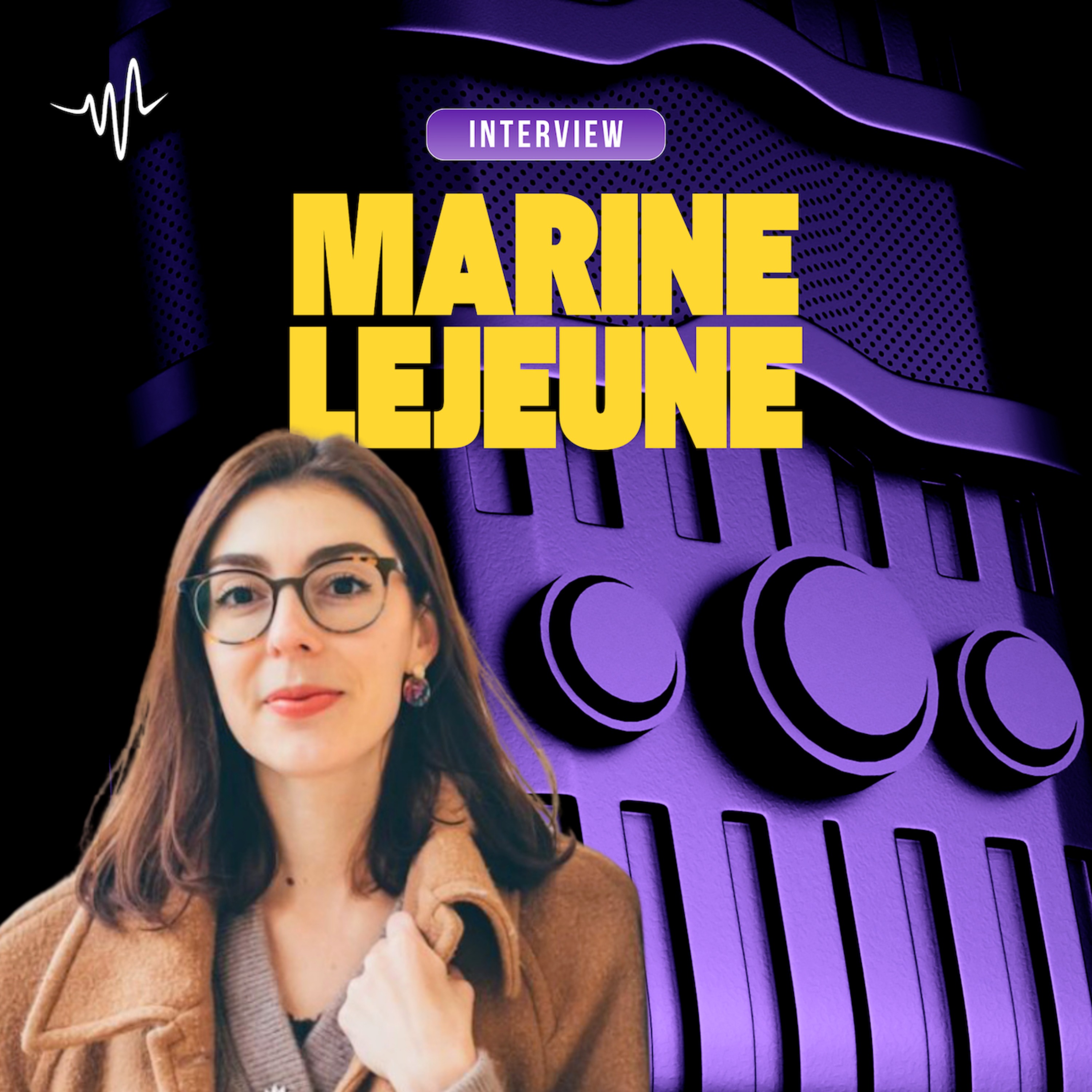 cover art for Marine Lejeune : créatrice du podcast VIBE [interview #02]