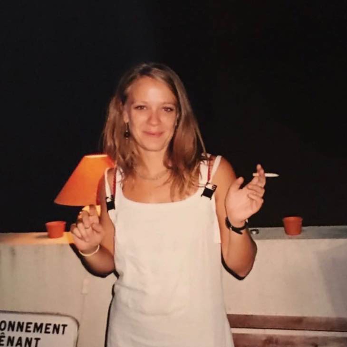 When I used to hide behind a cigarette