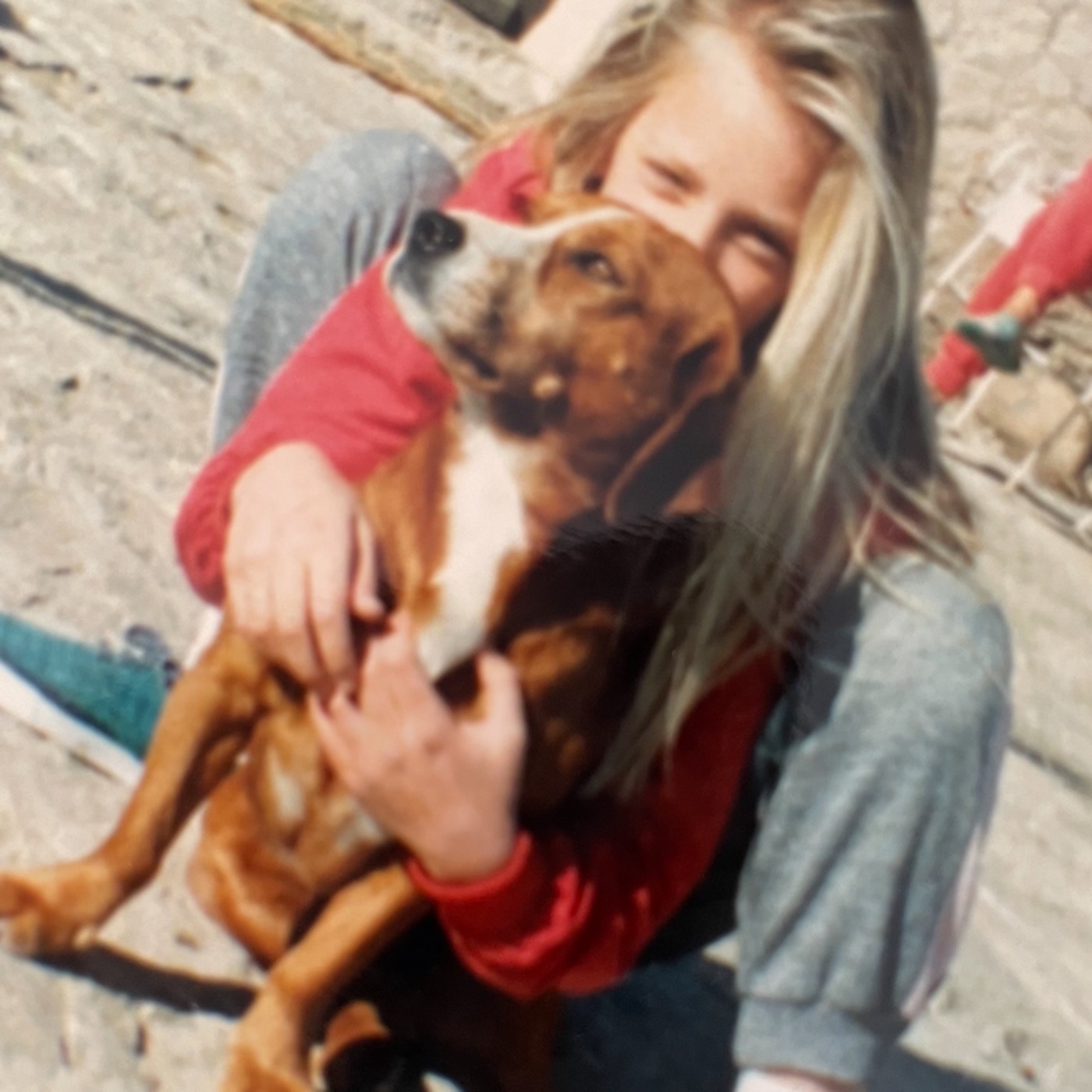 When I was rescued by a dog.