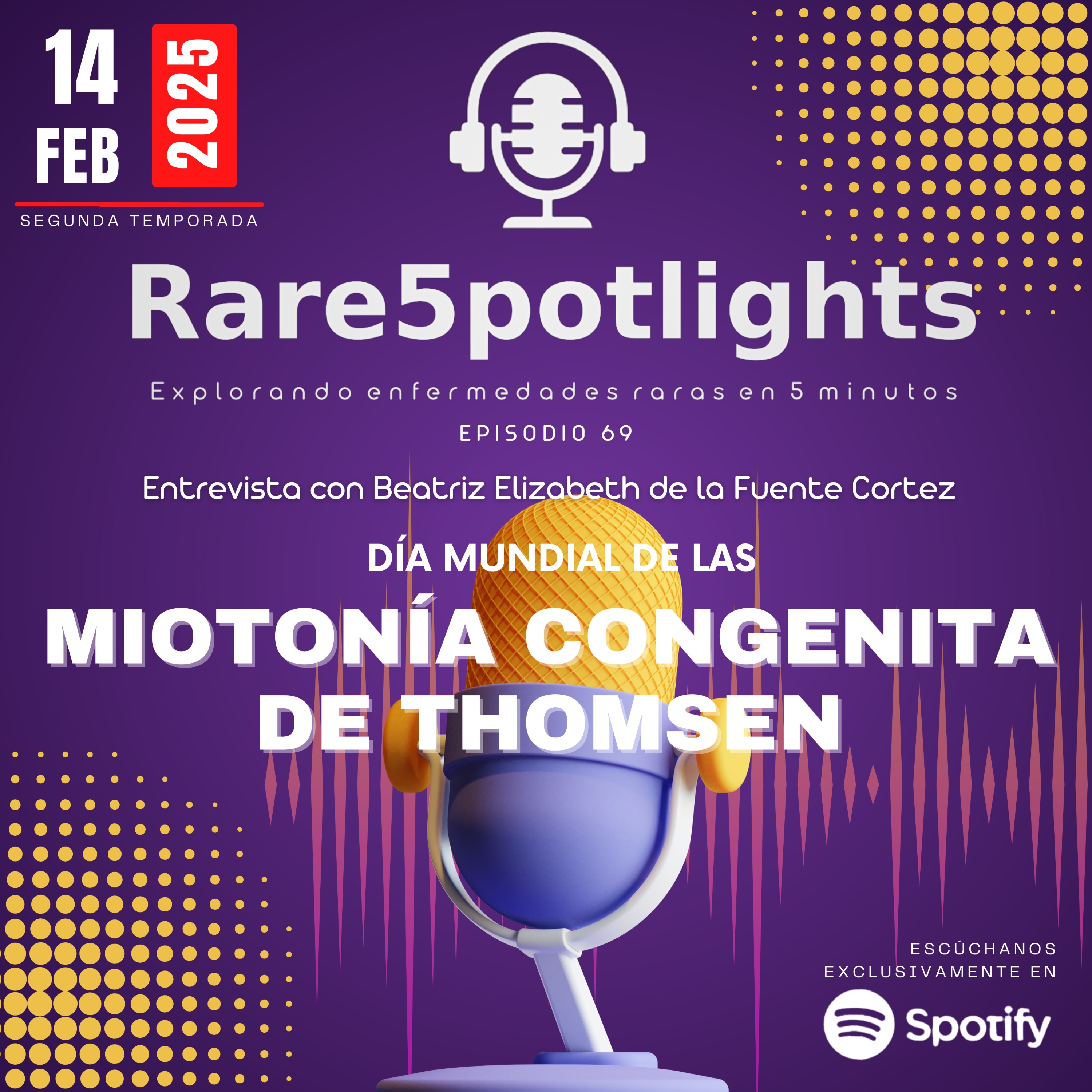 14 de febrero, día internacional de la miotonía congénita de Thomsen episode artwork