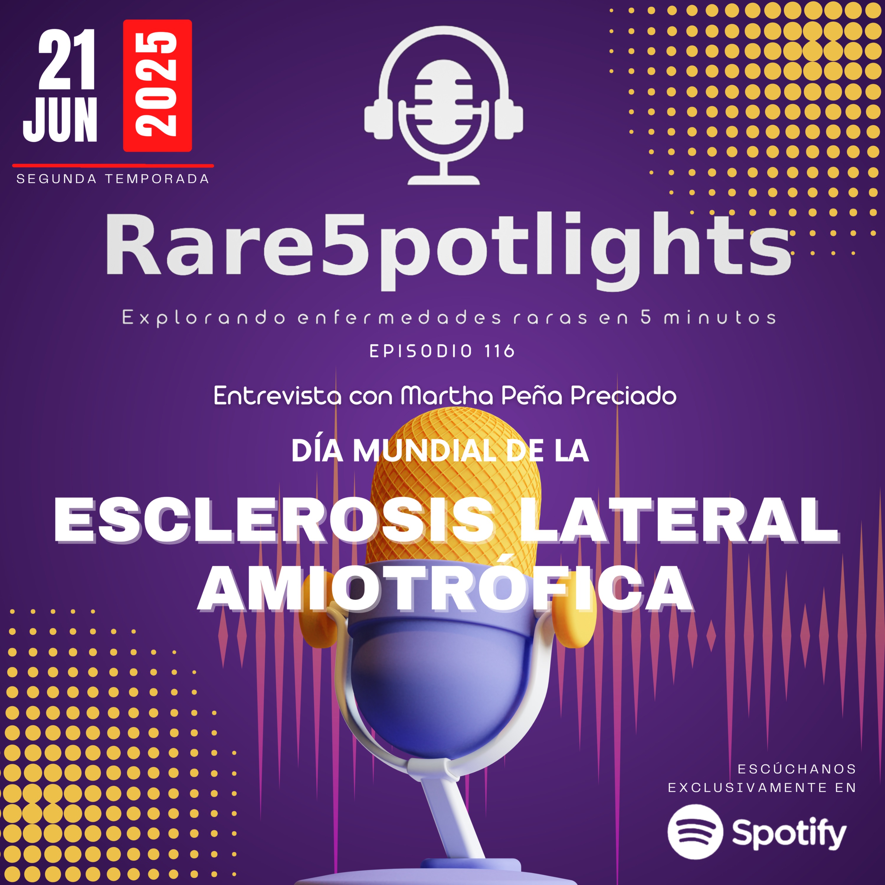 21 de junio, día mundial de la esclerosis lateral amiotrófica episode artwork