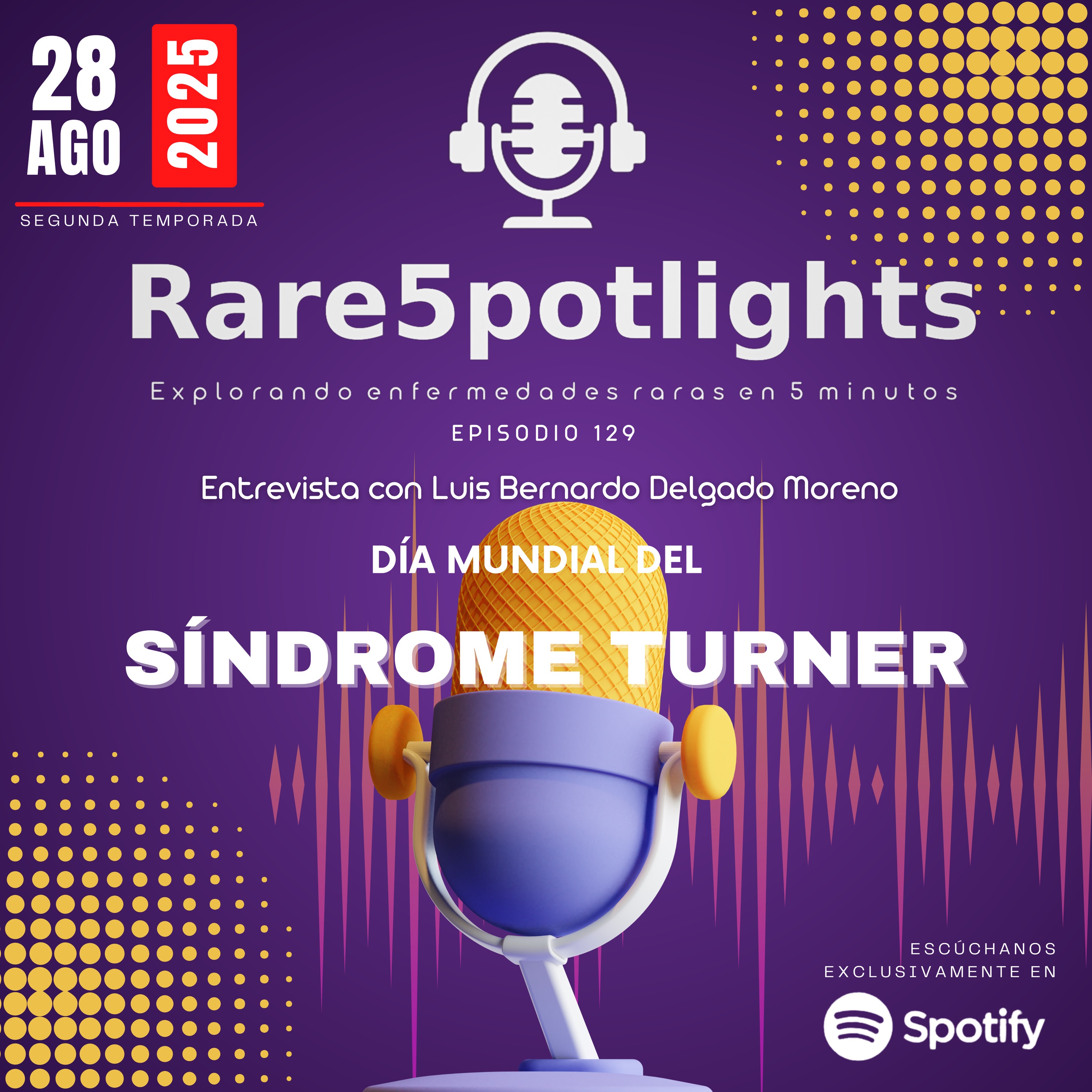 28 de agosto, día mundial del síndrome Turner episode artwork
