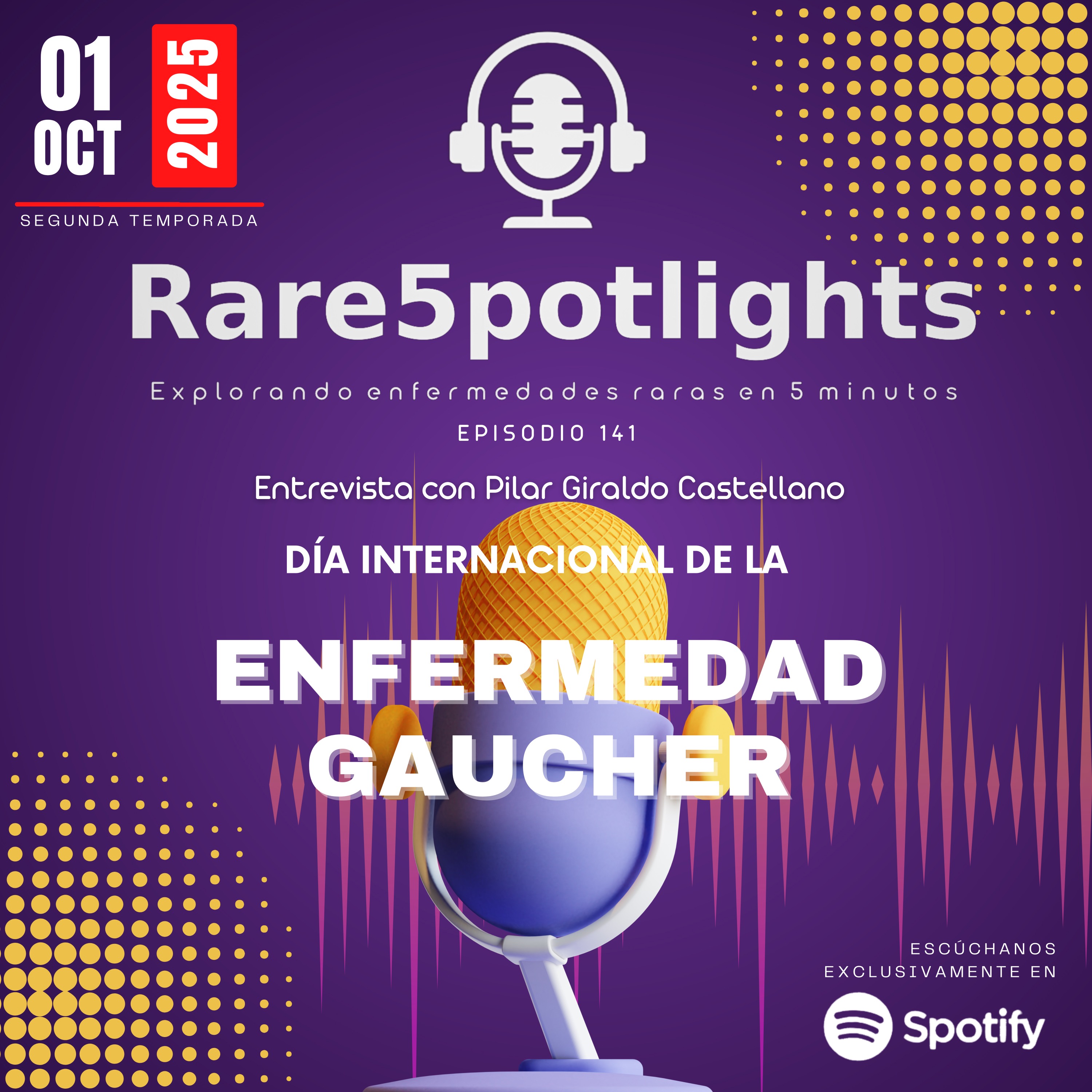 1 de octubre, día internacional de la enfermedad Gaucher episode artwork