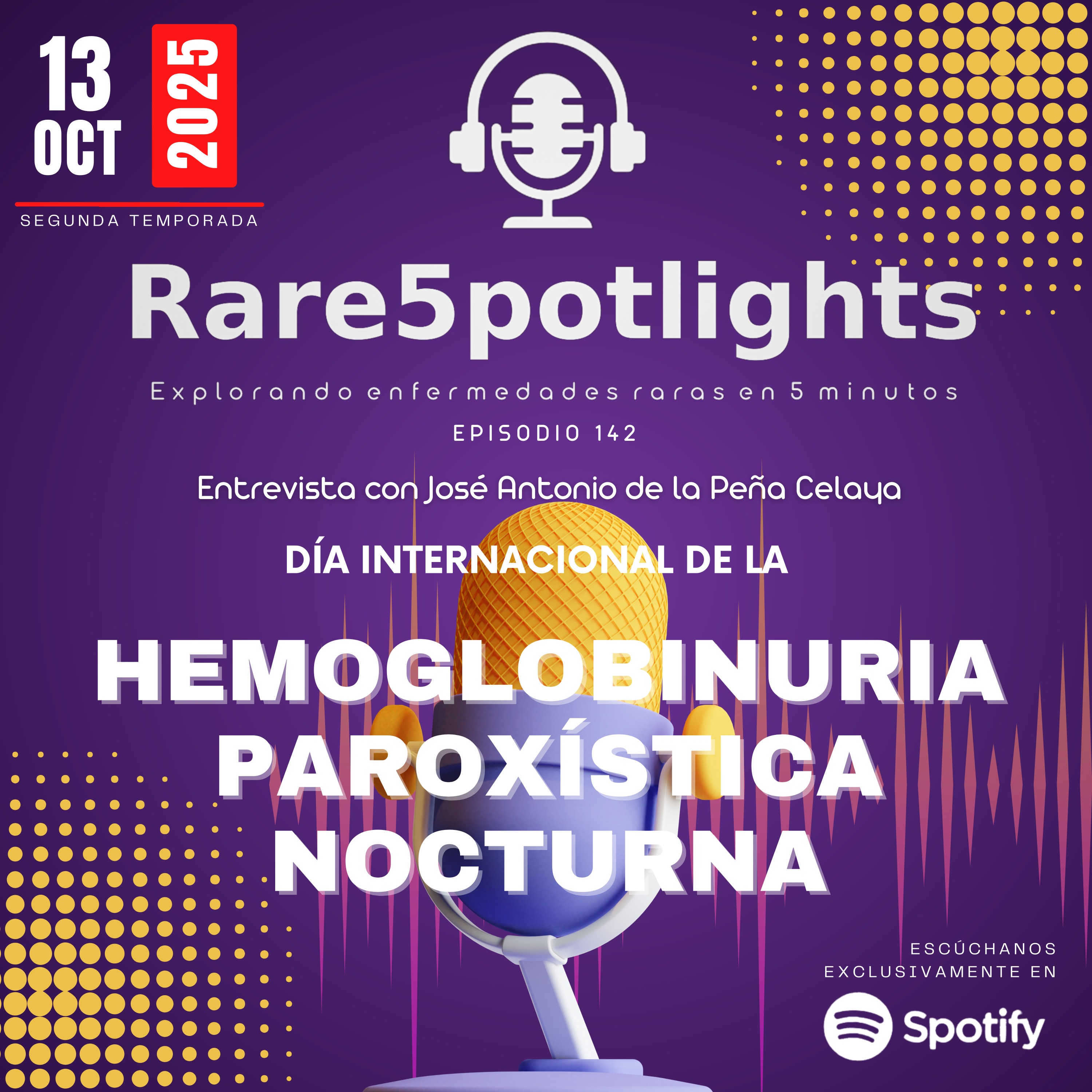 13 de octubre, día internacional de la hemoglobinuria paroxística nocturna episode artwork