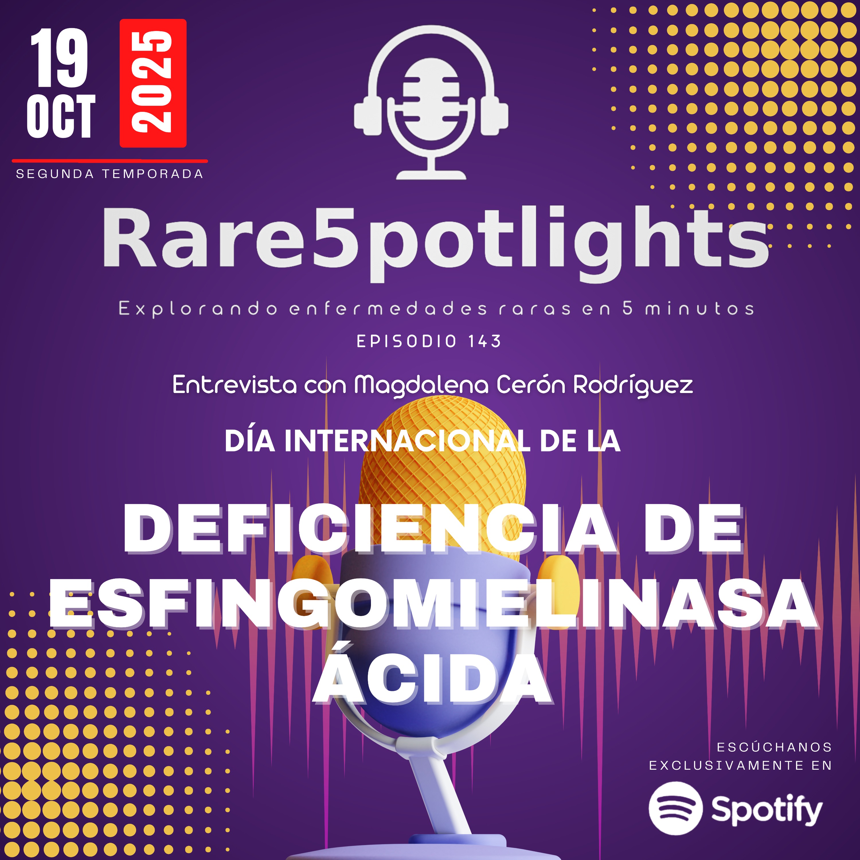 19 de octubre, día internacional de la deficiencia de esfingomielinasa ácida episode artwork