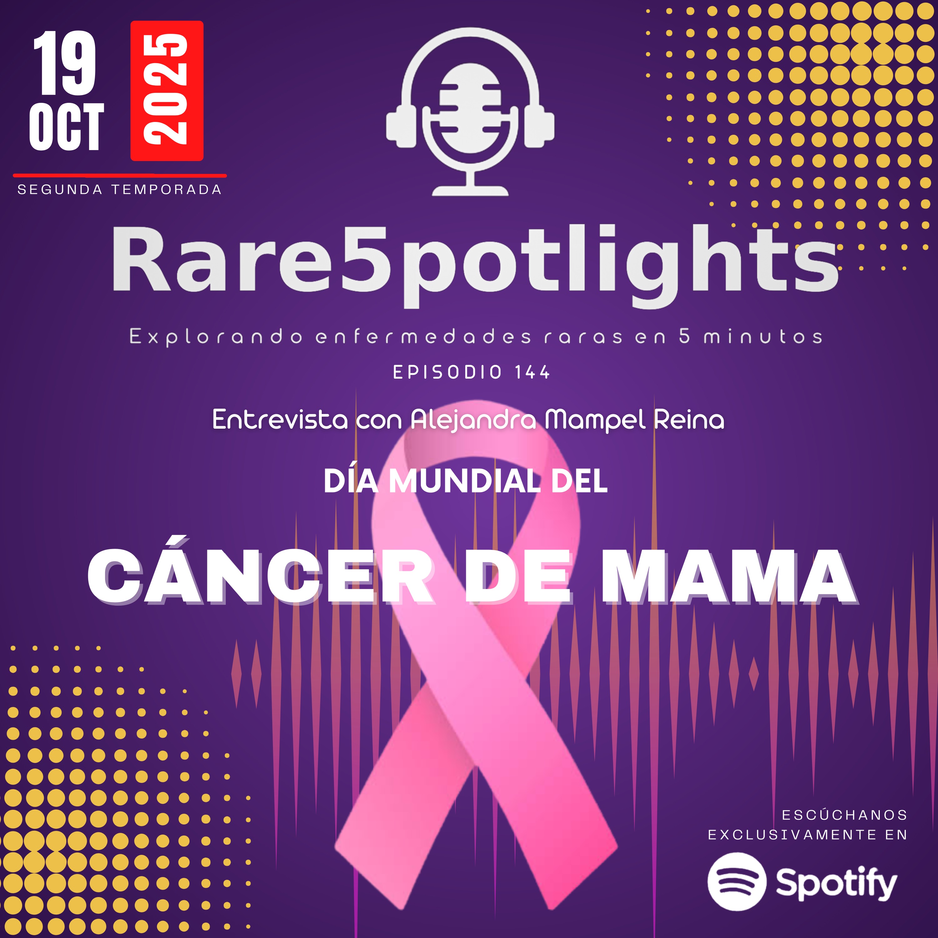 19 de octubre, día mundial del cáncer de mama episode artwork