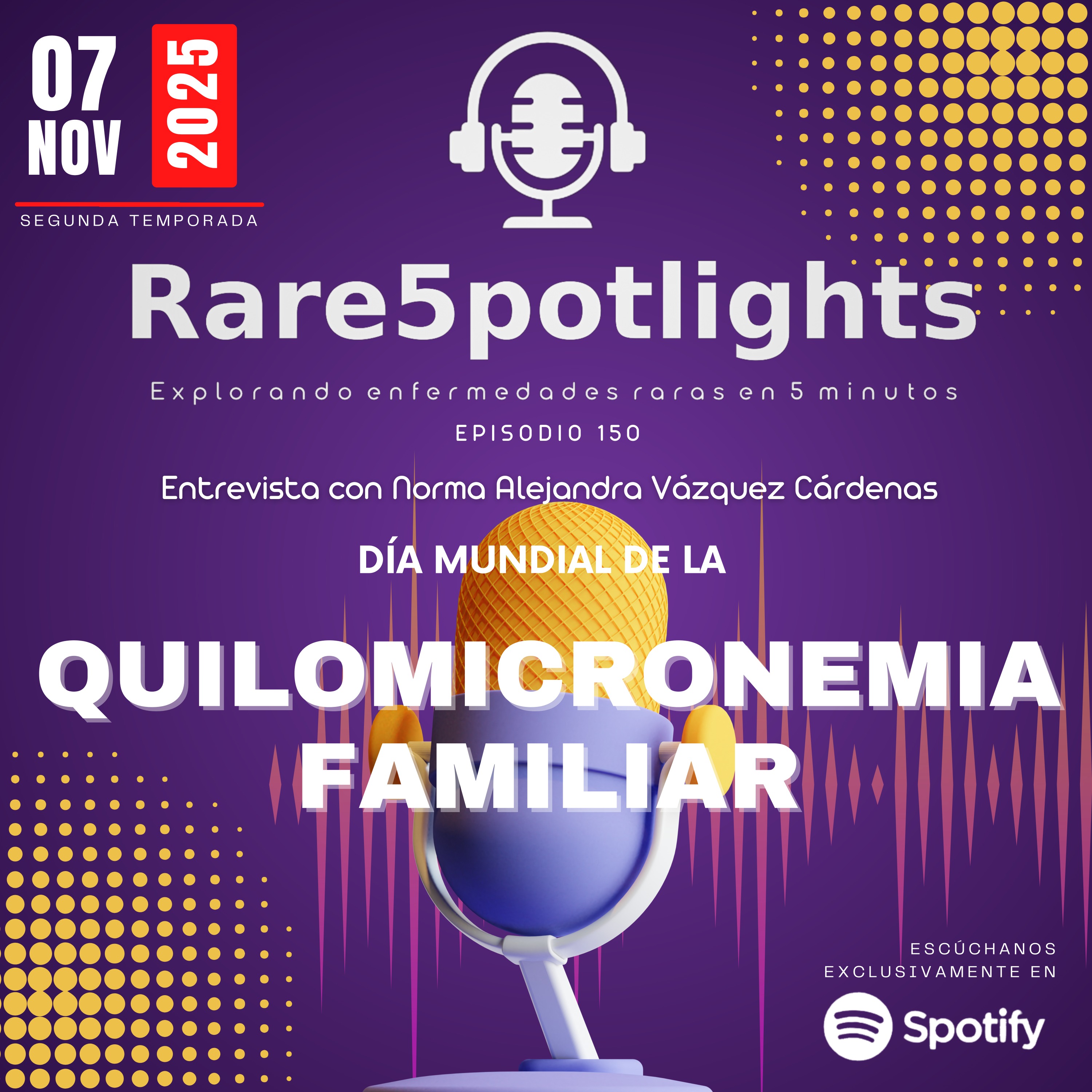 7 de noviembre, día mundial de la quilomicronemia familiar episode artwork