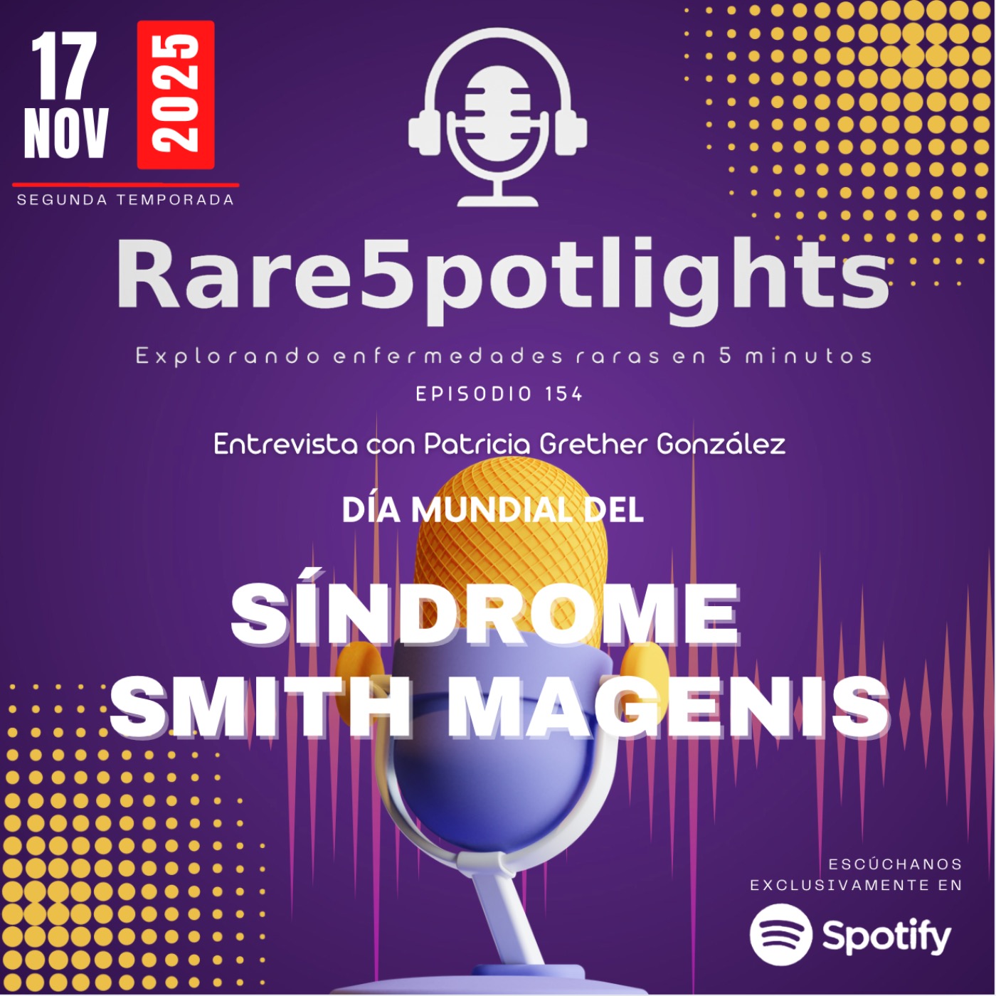 17 de noviembre, día mundial del síndrome Smith Magenis episode artwork