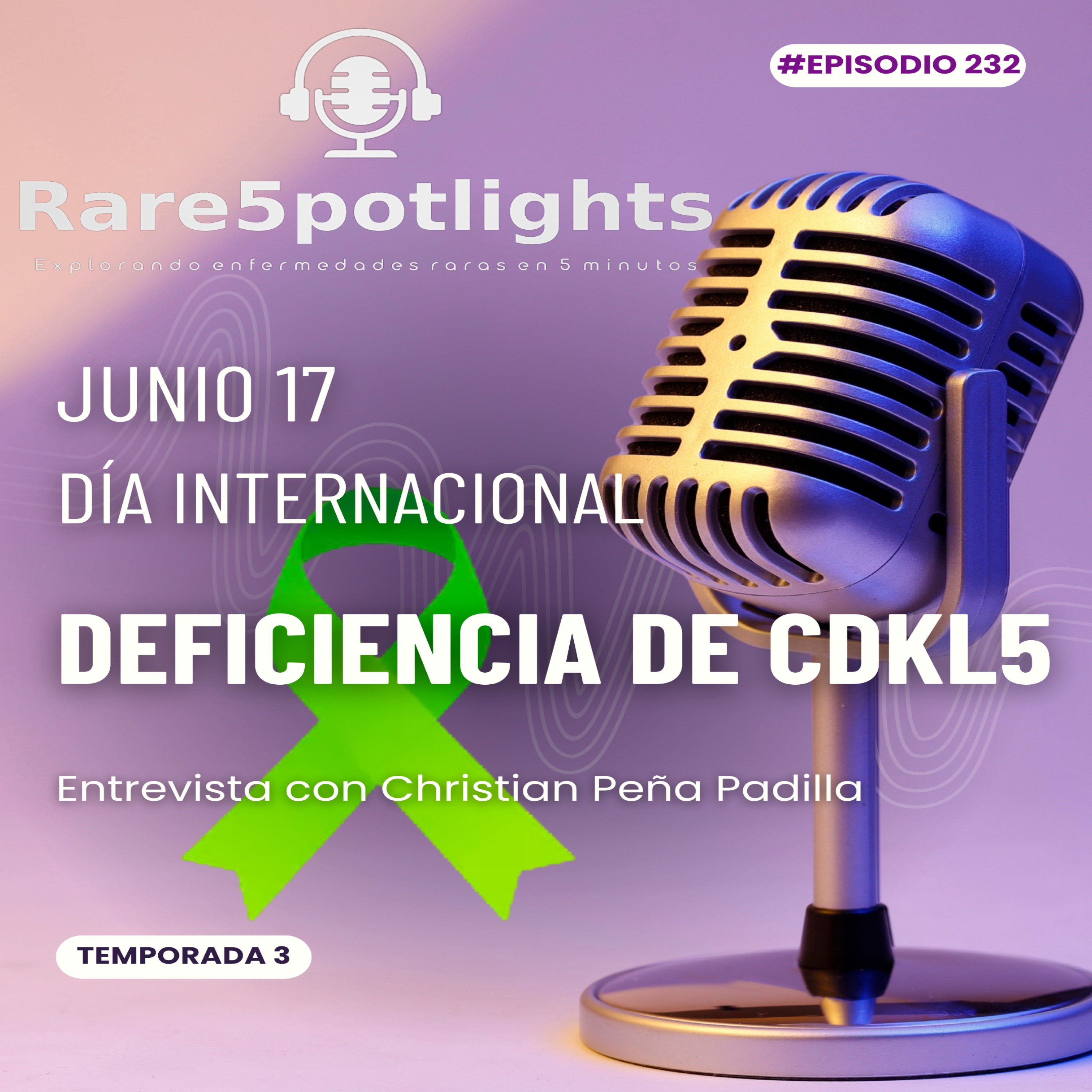 17 de junio, día internacional de la deficiencia de CDKL5 episode artwork