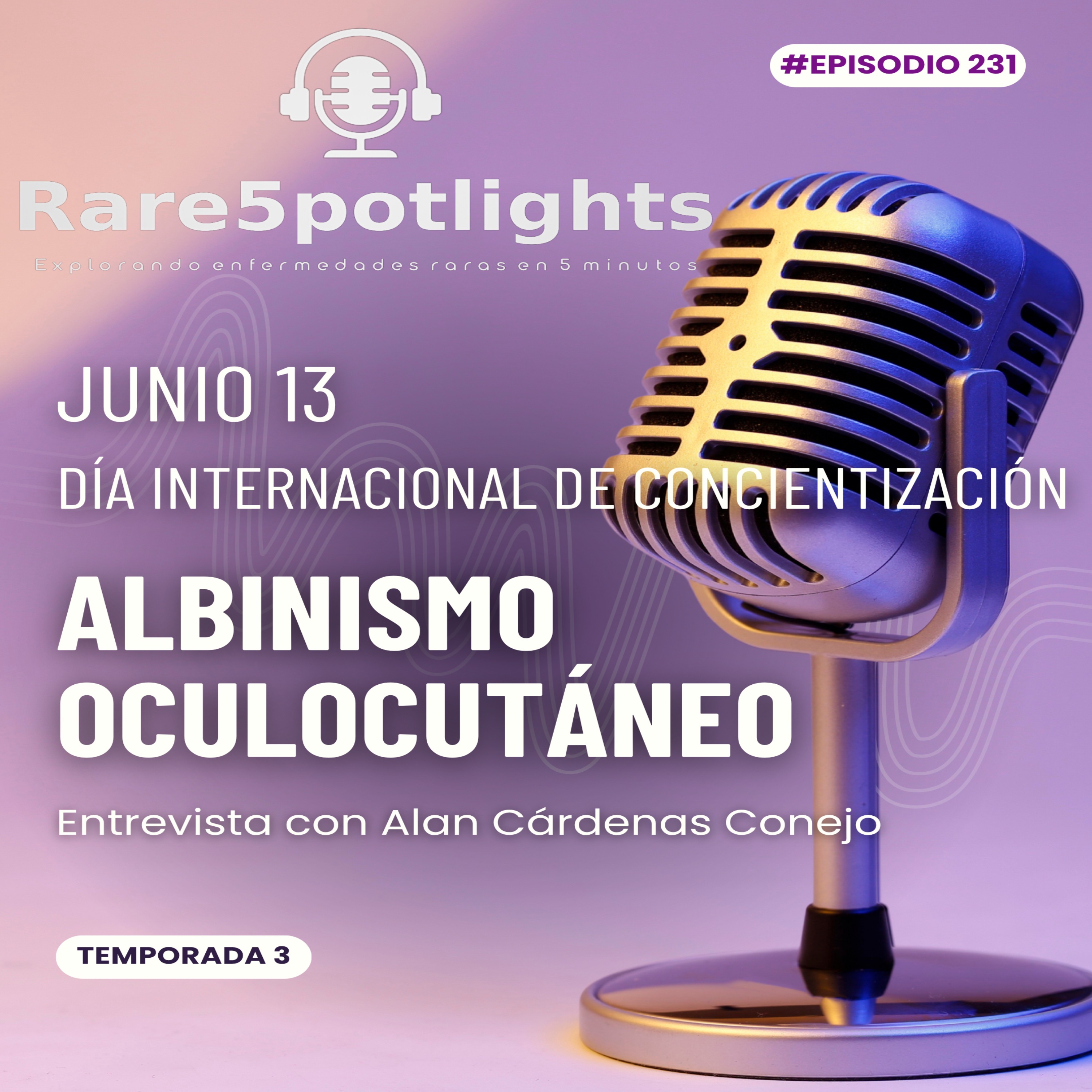 13 de junio, dia internacional de concientización del albinismo oculocutáneo episode artwork