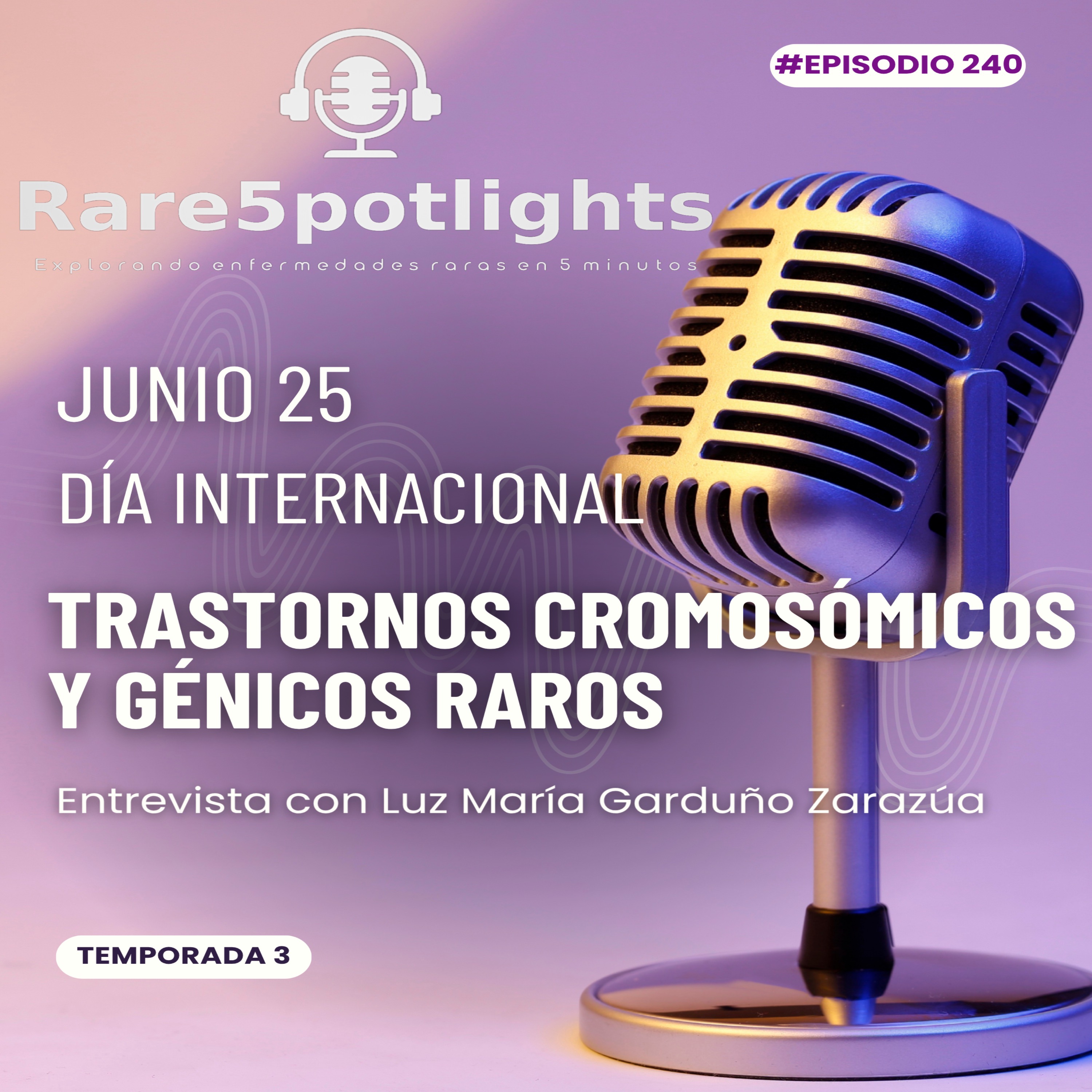 25 de junio, día internacional de los trastornos cromosómicos y génicos raros episode artwork