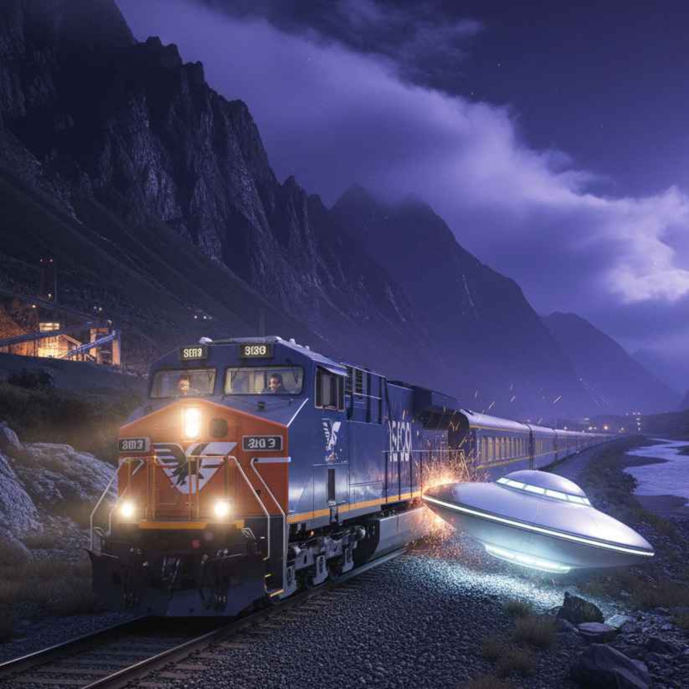 Paintsville UFO-Train Collision
