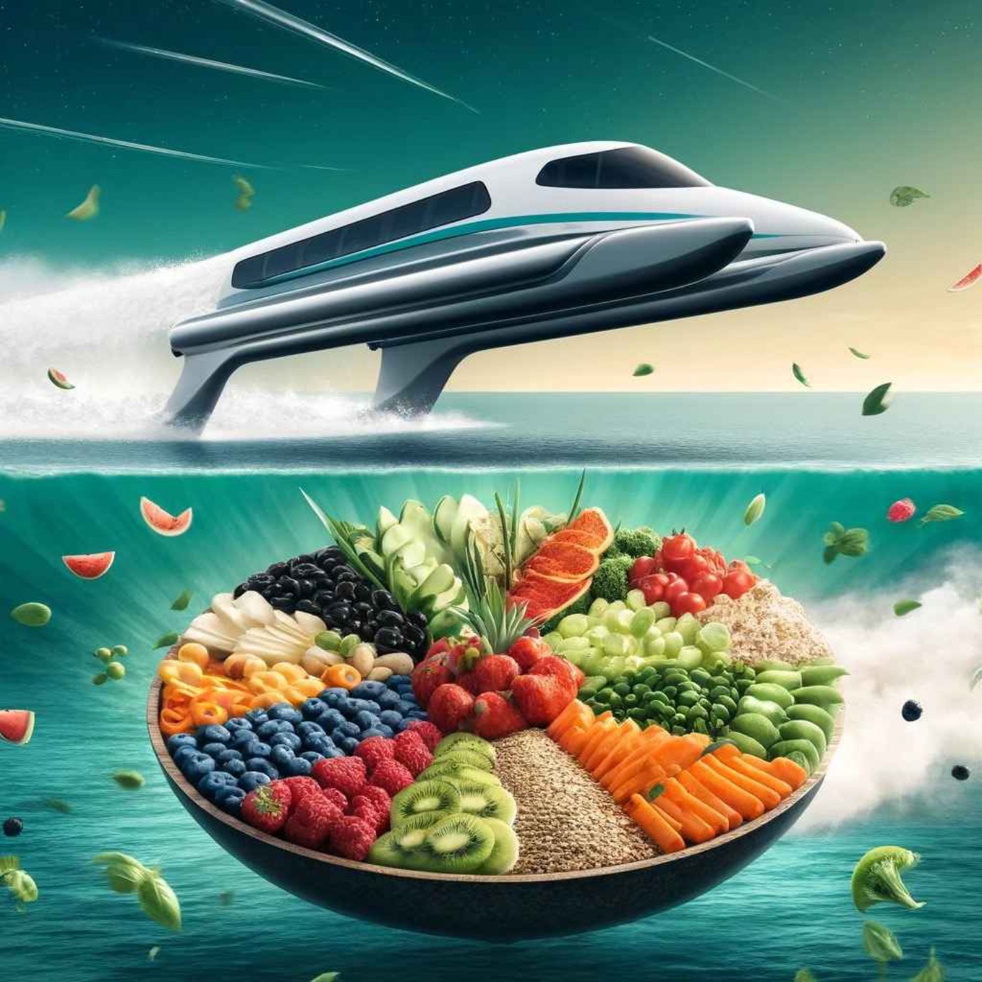 Futuristic Seas & Nutritious Feasts: Valo's Hydrofoil Revolution Meets VitaBowl's Health Innovation