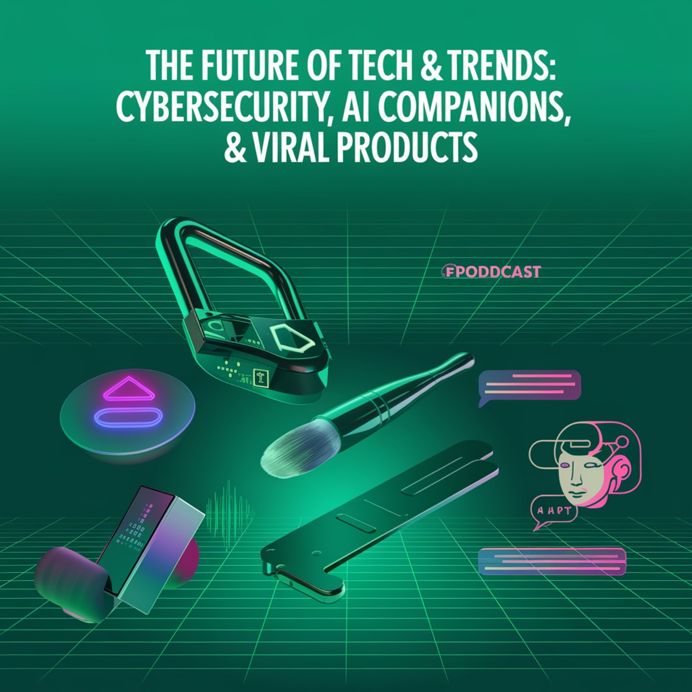 🚀 The Future of Tech & Trends: Cybersecurity, AI Companions & Viral Products episode artwork