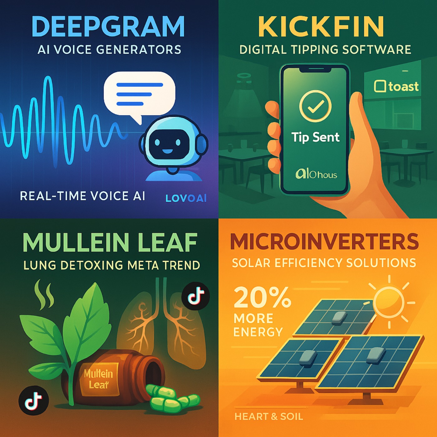 4 Key Trends to Watch: Deepgram, Kickfin, Mullein Leaf, and Microinverters episode artwork