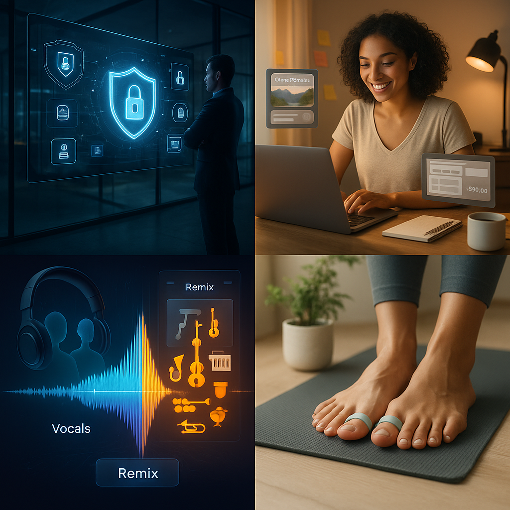 From Cyber Shields to Barefoot Freedom: 4 Tools Changing How We Live and Work episode artwork